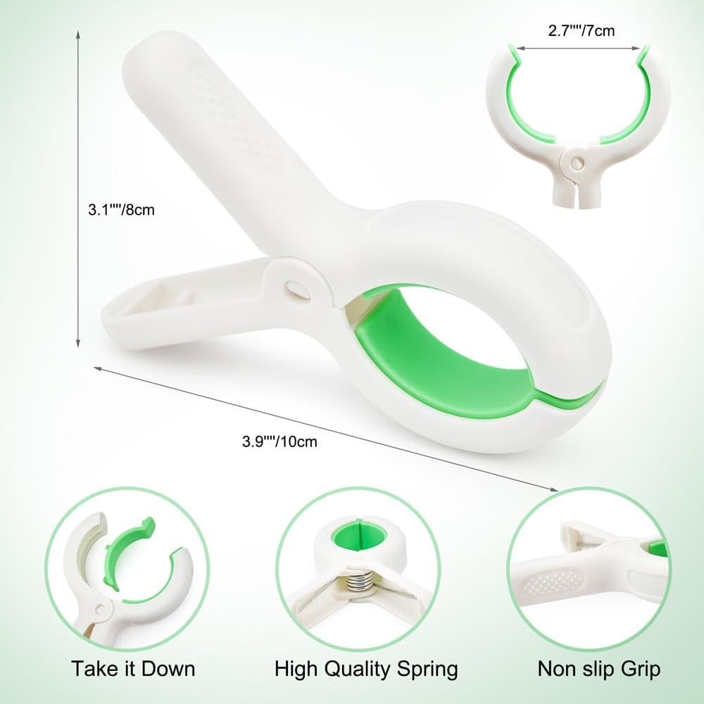 Pinzas para Toallas de Playa Minyaluck 12 Pcs Antideslizantes