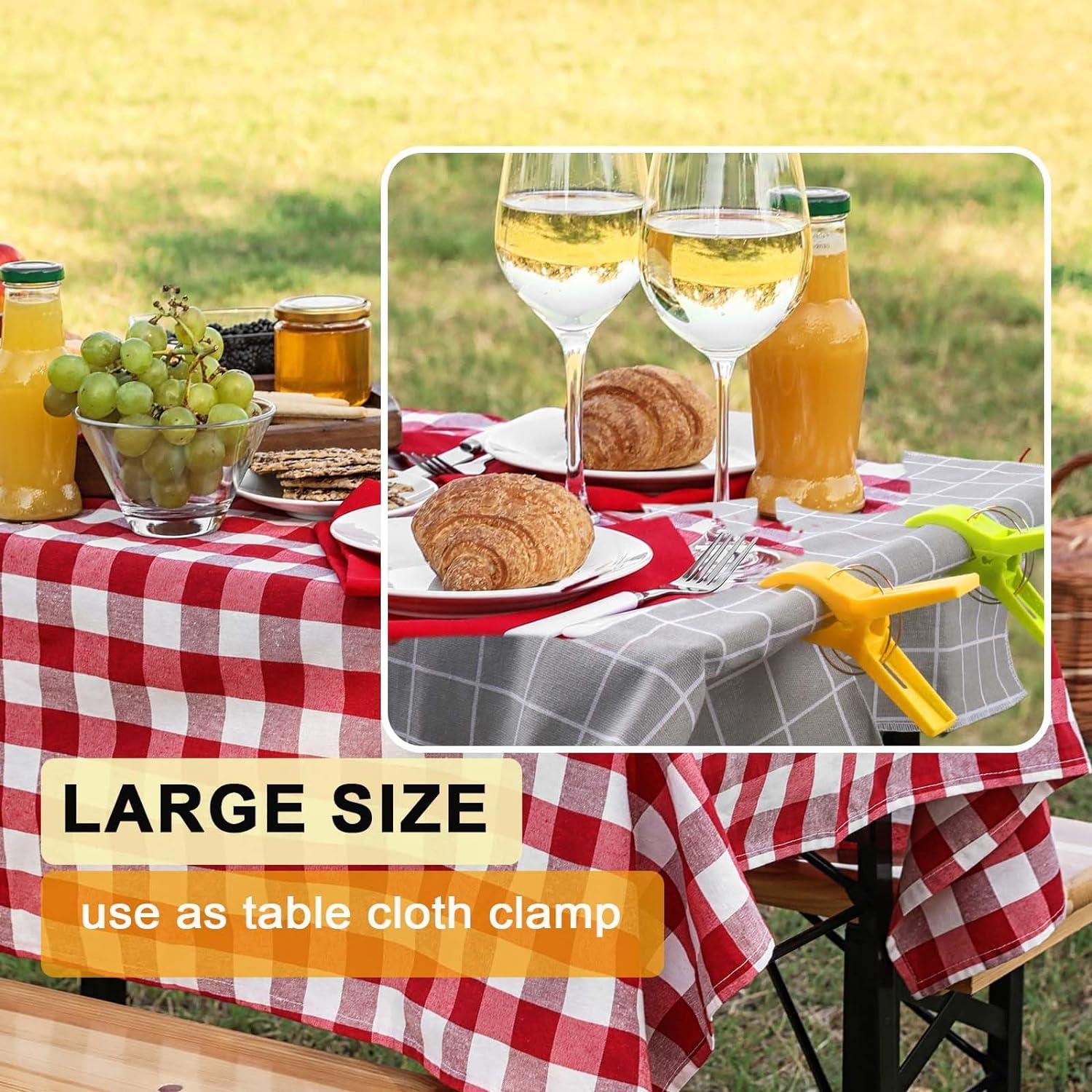 Clips de Toalla para Sillas de Playa ESFUN - 8 Piezas