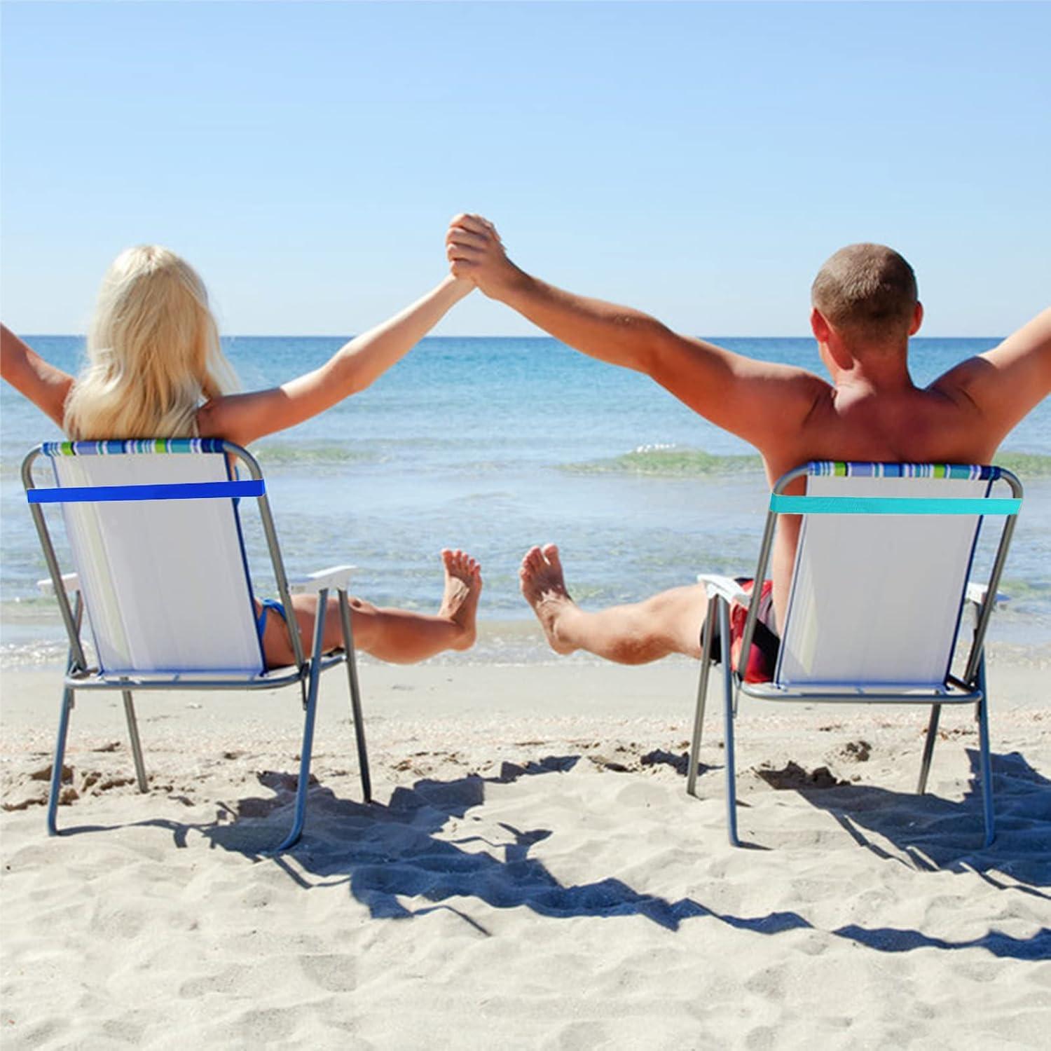 Paquete de 4 bandas para toallas Matenf a prueba de viento