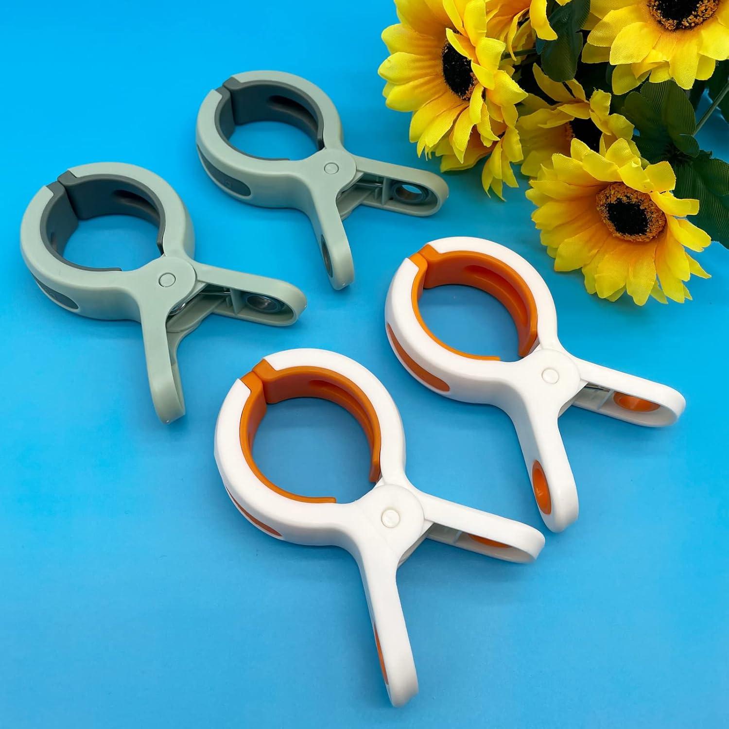 Clips para Toallas de Playa Sylroal - Paquete de 8 Unidades