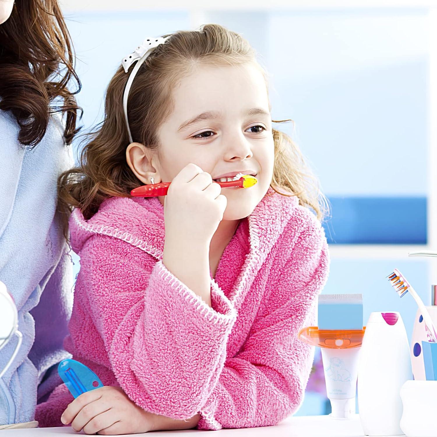 Exprimidor de Pasta de Dientes LOVEINUSA 4PCS Multicolor