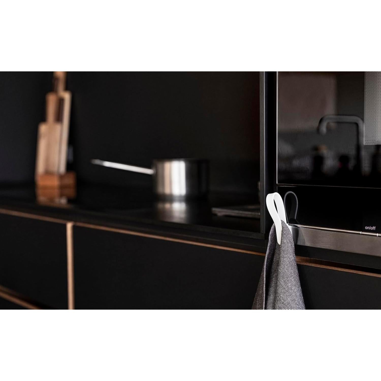 Clip de Toalla Loop Zone Denmark - Colgador Magnético Gris