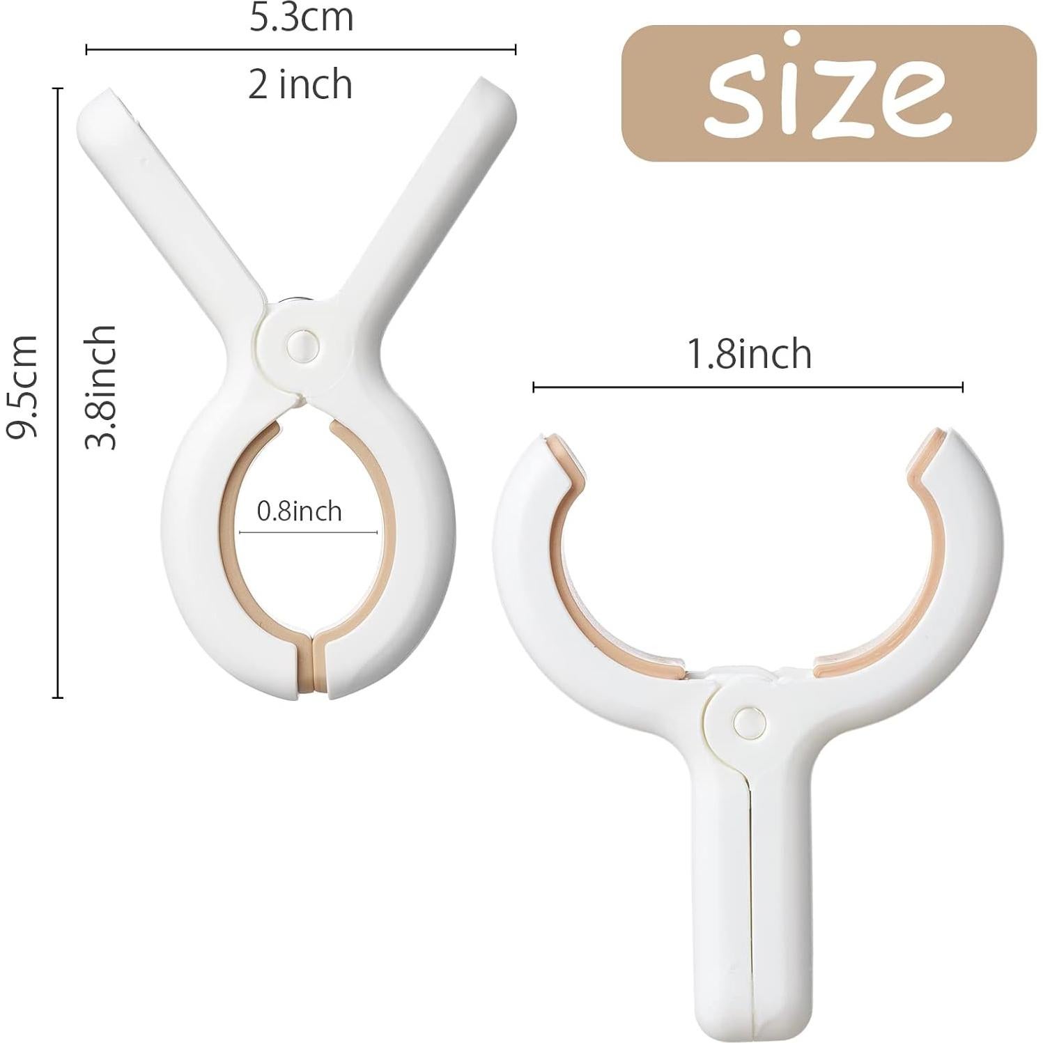 Paquete de 12 Pinzas de Plástico Sunkaioo para Ropa