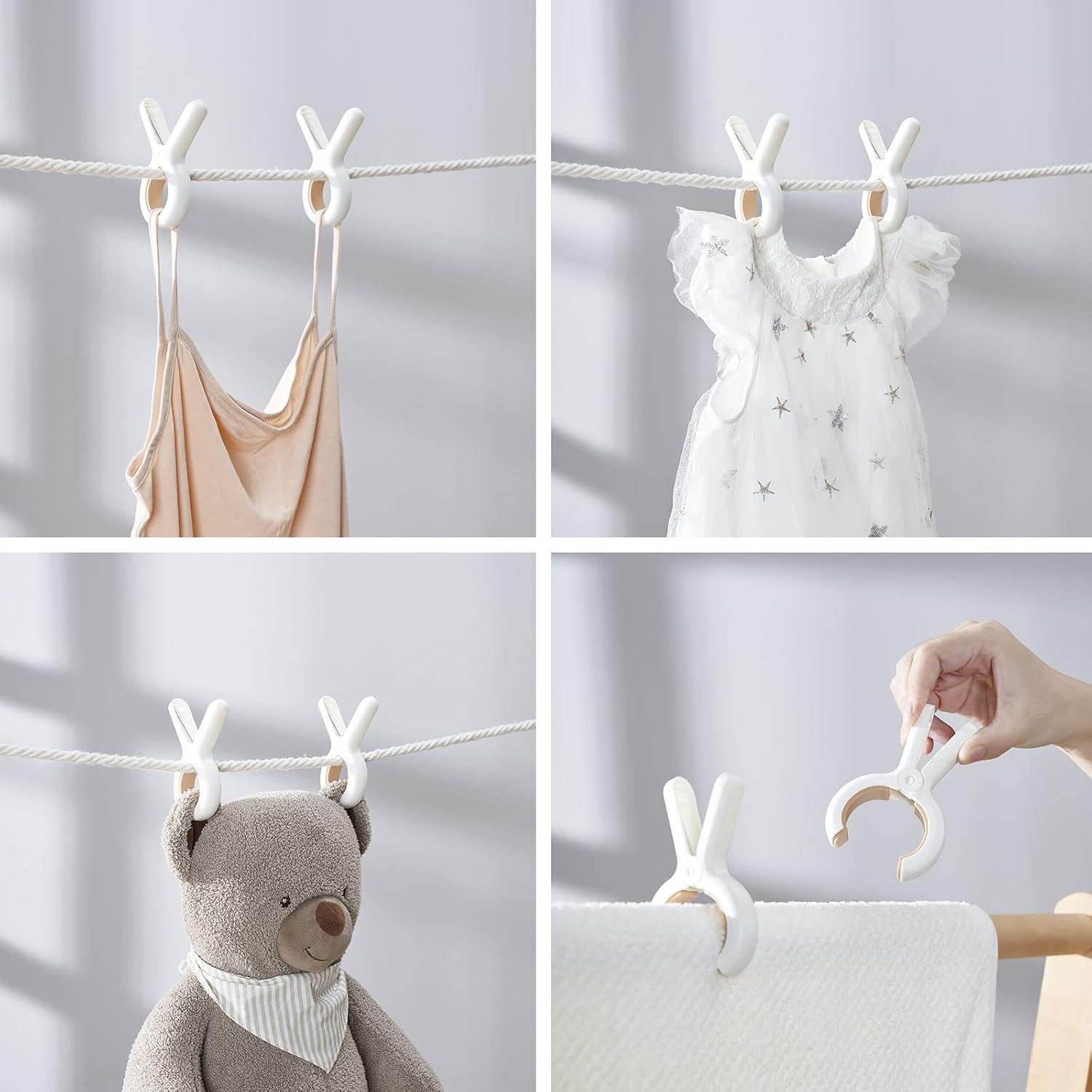 Paquete de 12 Pinzas de Plástico Sunkaioo para Ropa