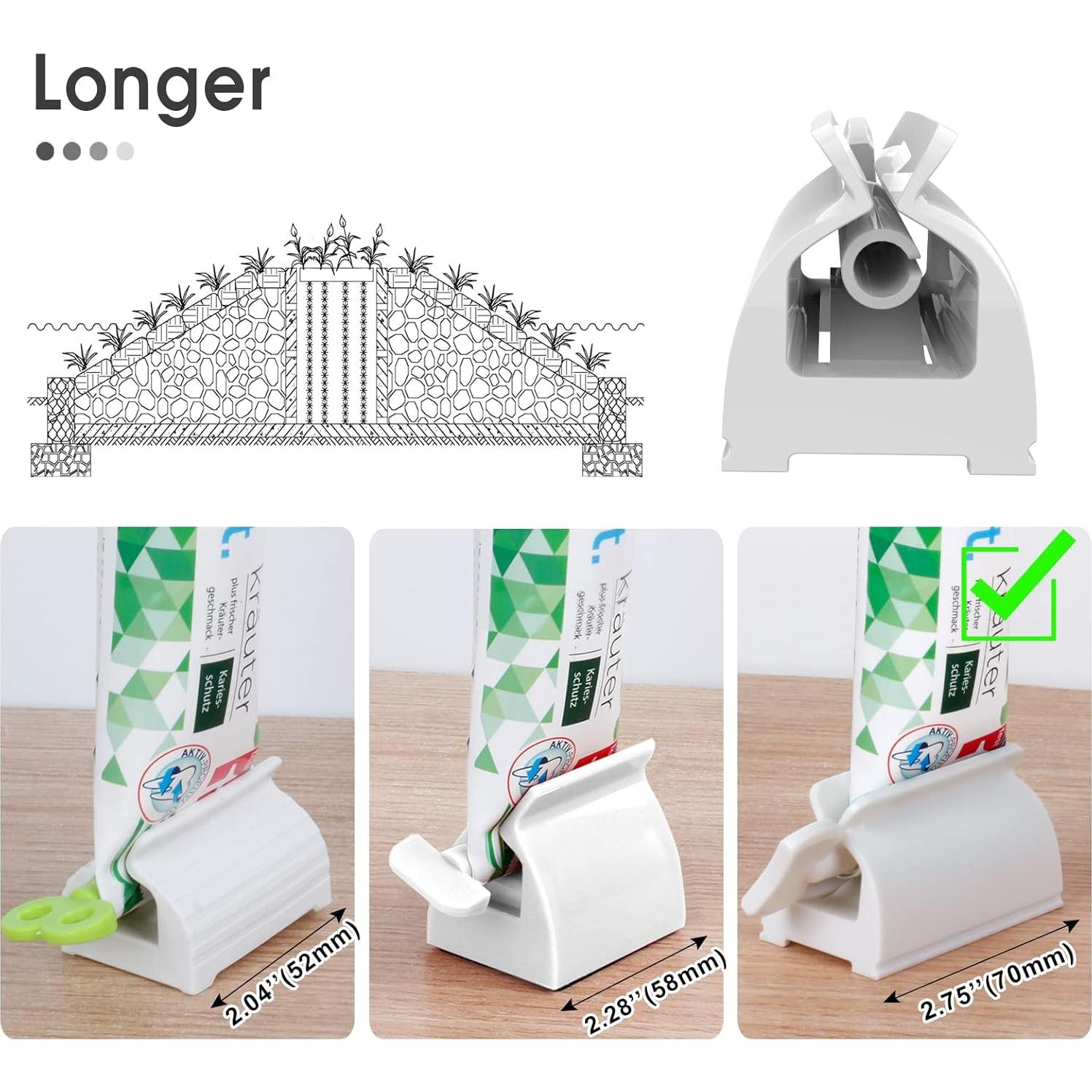 Exprimidor de Pasta de Dientes LAMY 3 Pcs Plástico 6.5 cm