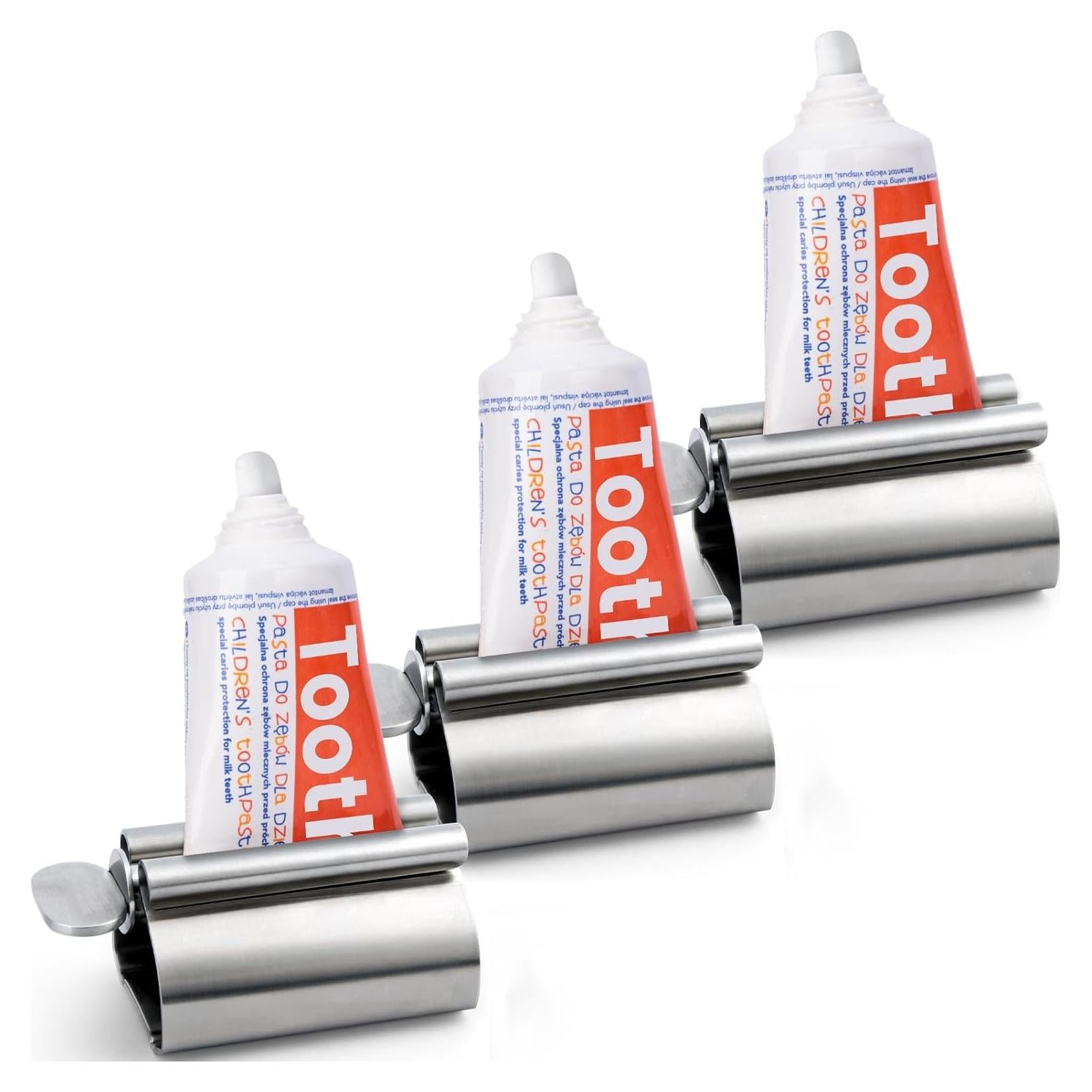 Exprimidor de Pasta de Dientes LOVEINUSA 3PCS Acero Inoxidable