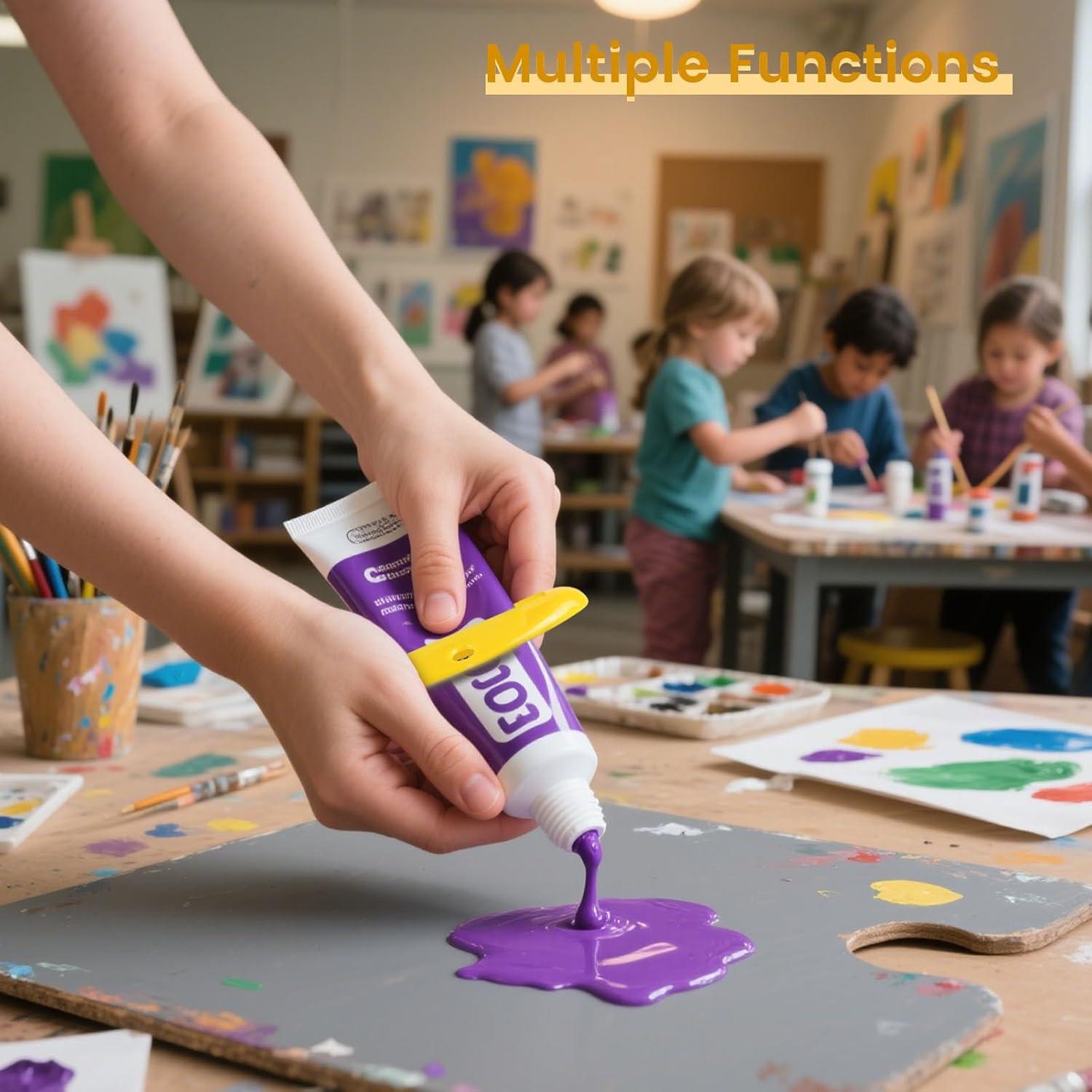 Exprimidor de Pasta de Dientes LOVEINUSA - 4 Colores, 8.9x3.6cm