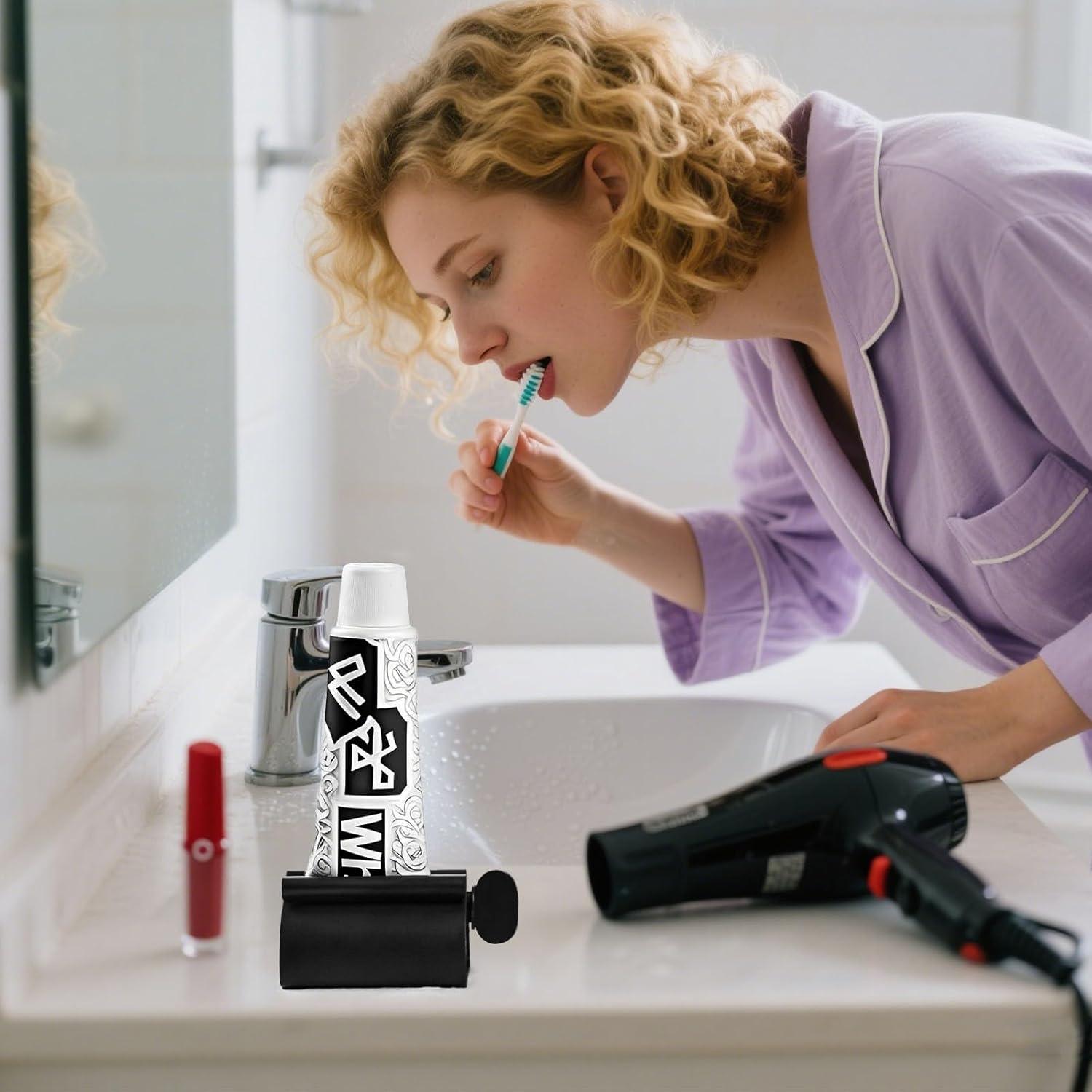 Exprimidor de Pasta de Dientes LOVEINUSA 2PCS Acero Inoxidable