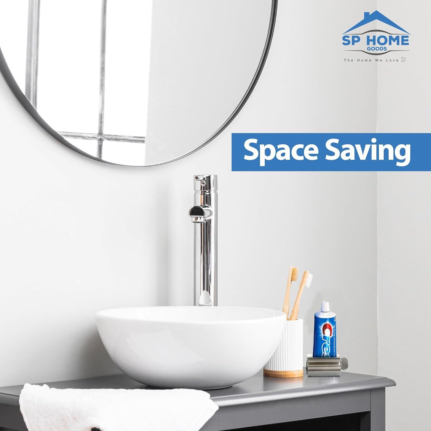 Rodillo Exprimidor de Pasta de Dientes Smart House Acero Inoxidable