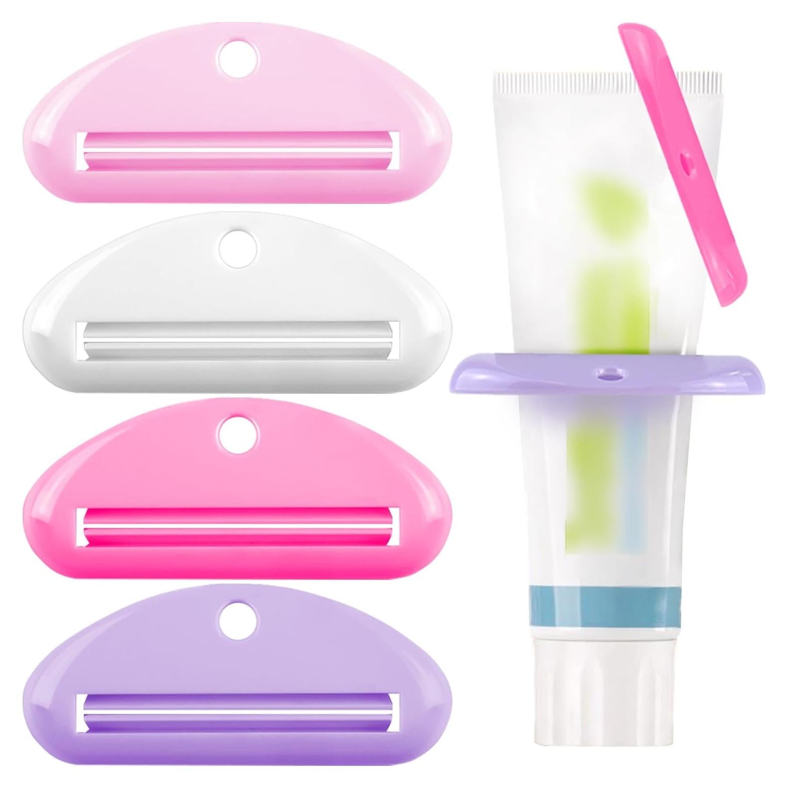 Exprimidor de Pasta de Dientes TKYZMS - 4 Piezas Coloridas