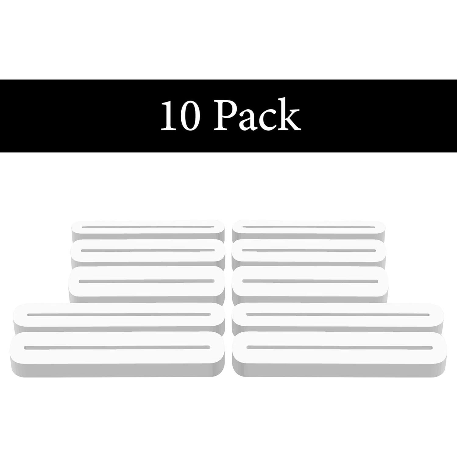 Paquete de 10 Exprimidores de Tubos Pineapple - Ahorra Espacio