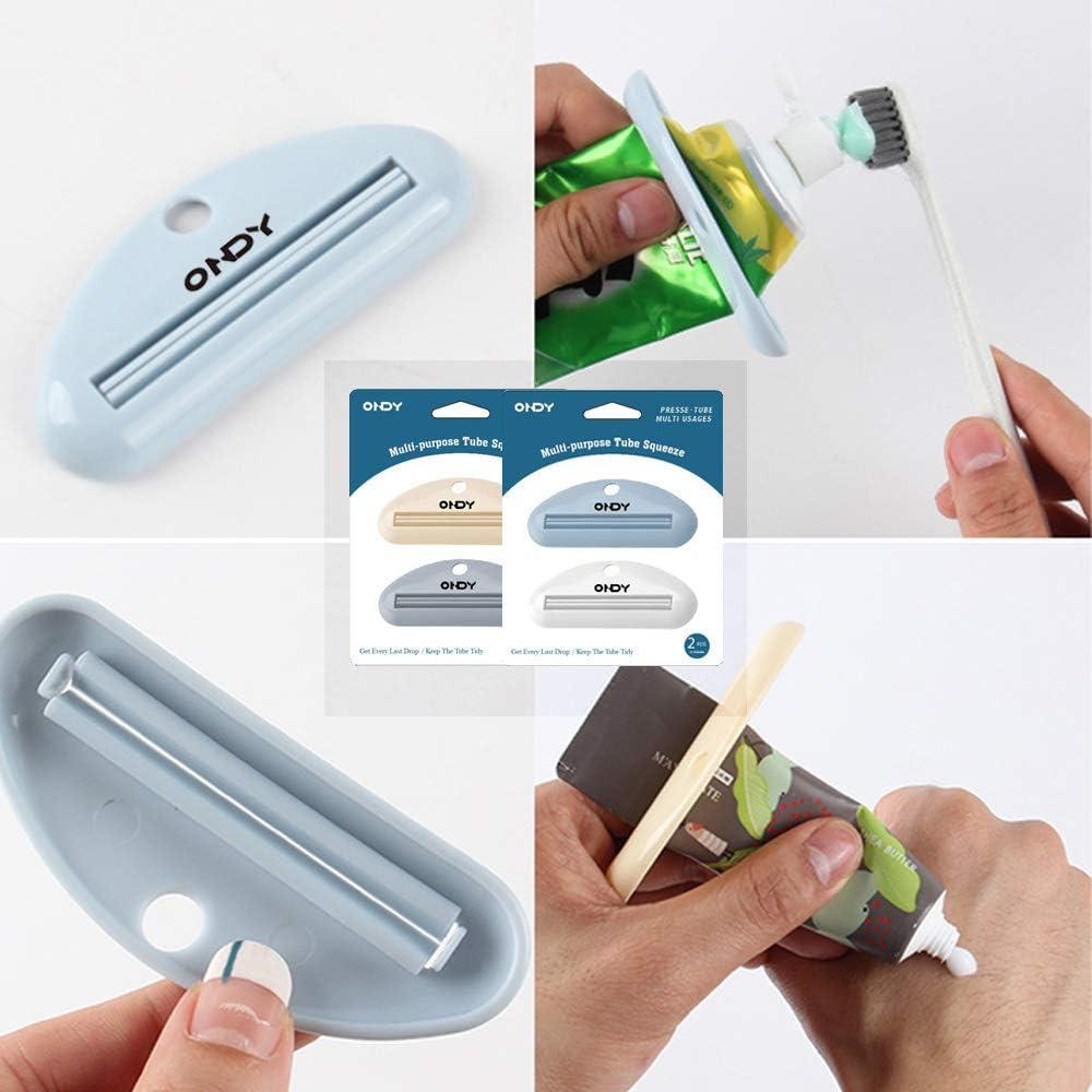 Exprimidores de Tubo ONDY - Paquete de 4, Ahorra Pasta de Dientes