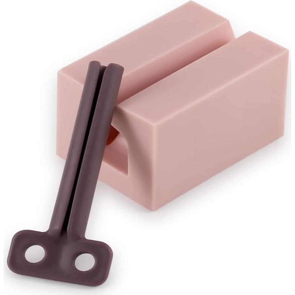 Exprimidor de Pasta de Dientes AKOAK - 4 Colores, 7x4x3.8 cm