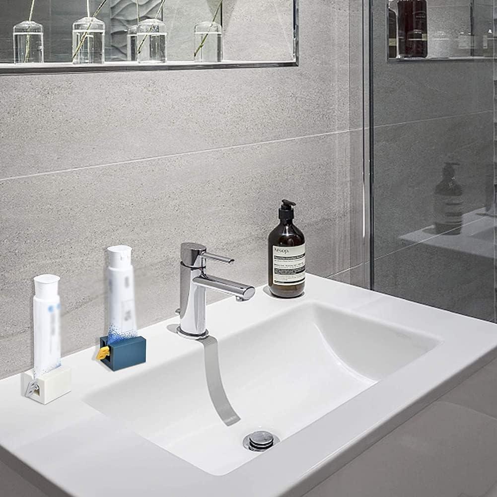 Exprimidor de Pasta de Dientes AKOAK - 4 Colores, 7x4x3.8 cm