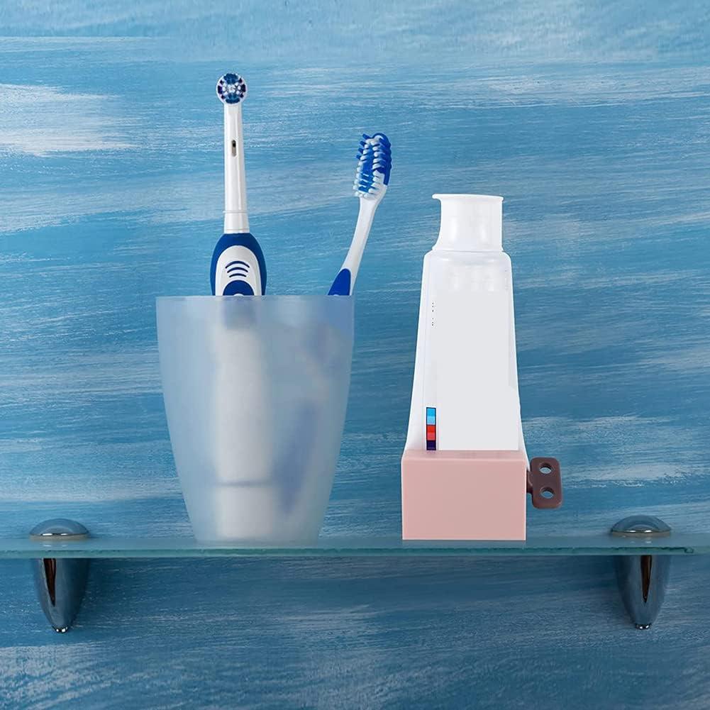 Exprimidor de Pasta de Dientes AKOAK - 4 Colores, 7x4x3.8 cm