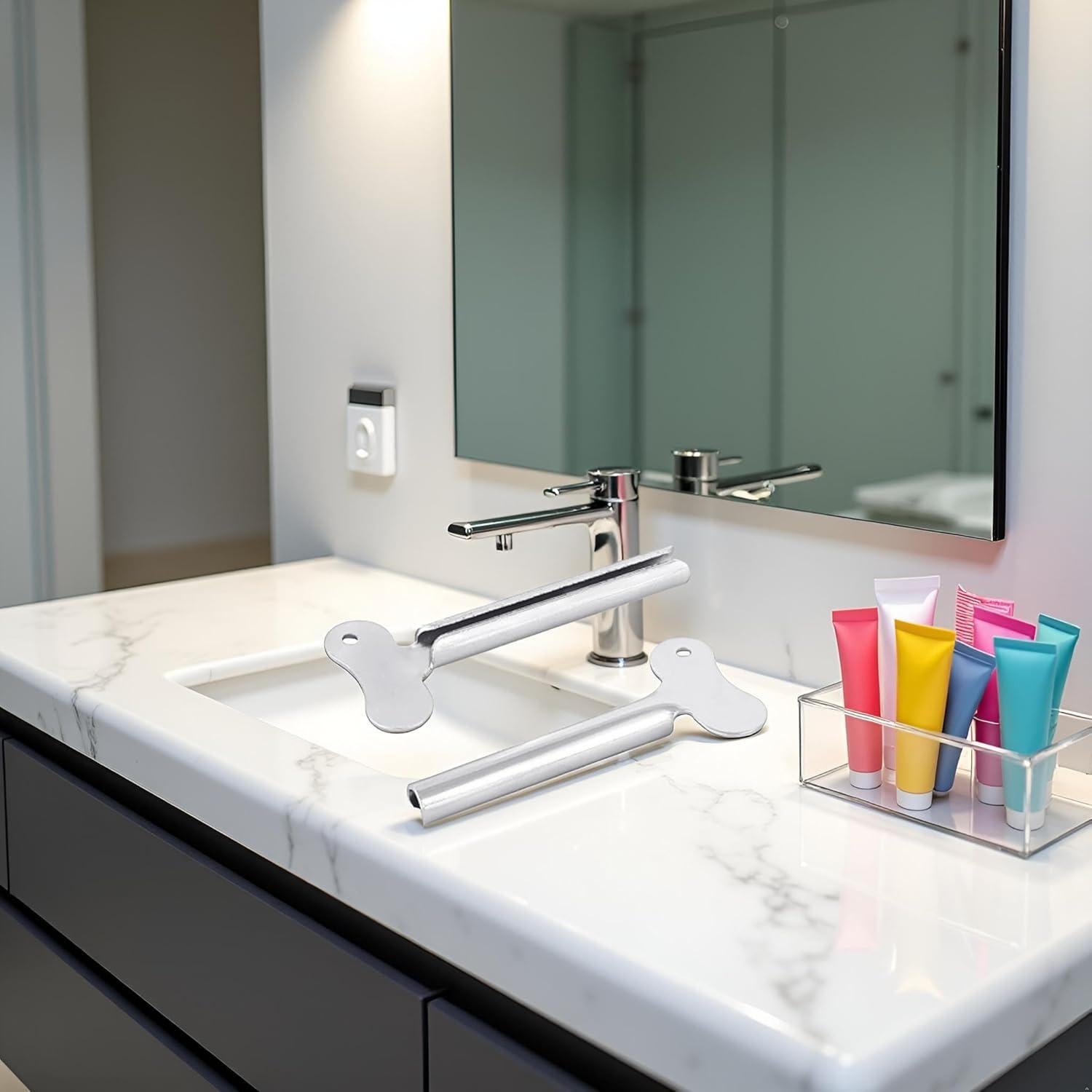 Juego de 2 Llaves Exprimidoras de Tubo Metálico WLngtv