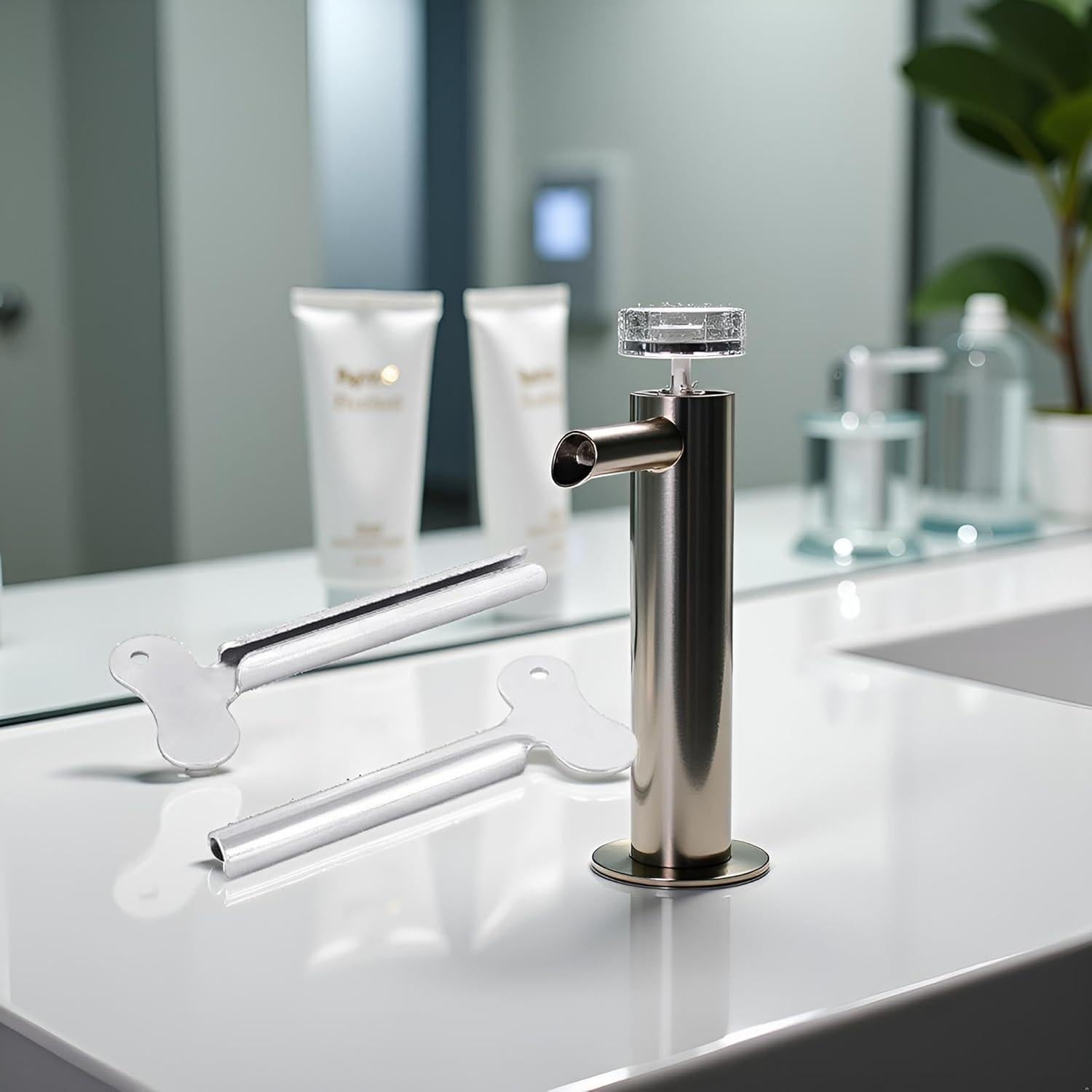 Juego de 2 Llaves Exprimidoras de Tubo Metálico WLngtv