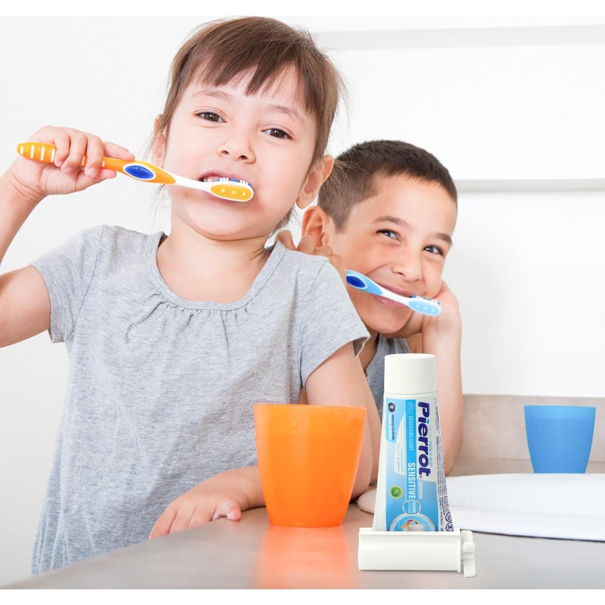 Exprimidor de Pasta de Dientes LOVEINUSA 6PCS ABS Blanco