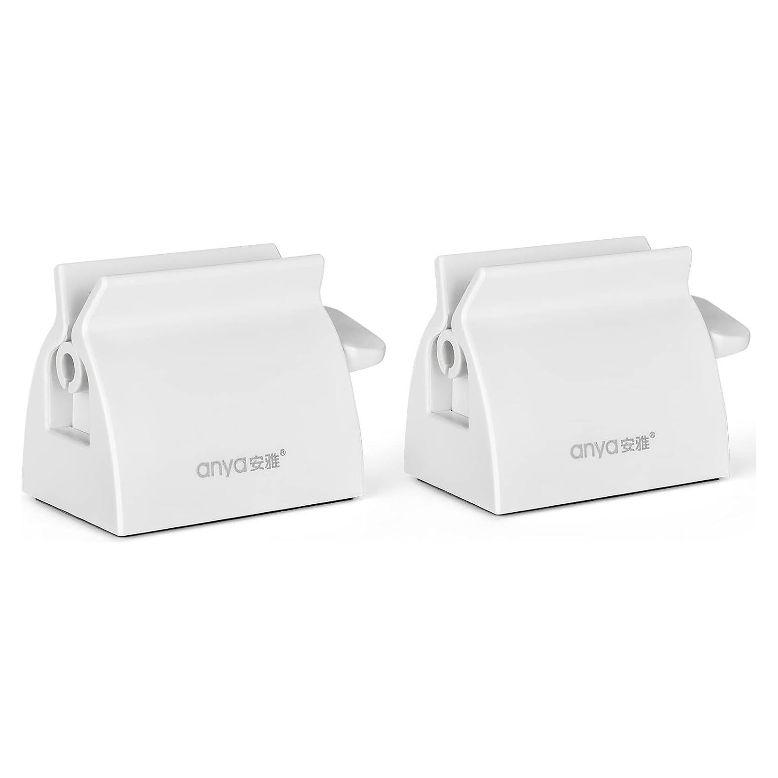 Compresor de Pasta de Dientes JIAKAI 2 Pcs ABS Lechoso