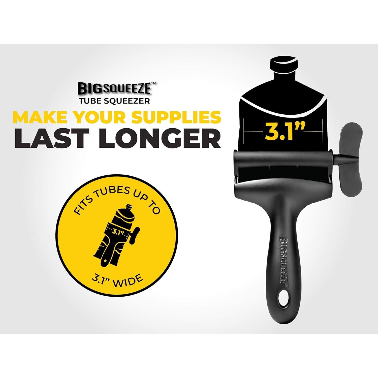 Compresor de Tubos Big Squeeze - Prensa Ergonómica Negra