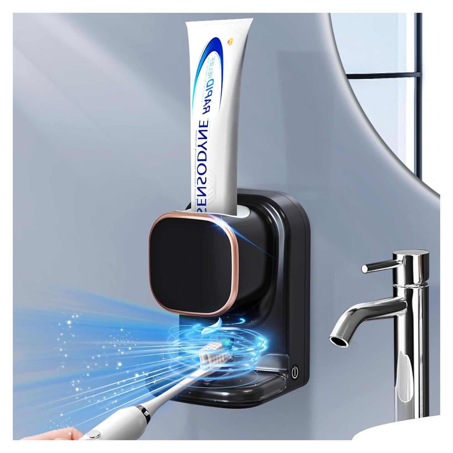 Dispensador Automático de Pasta de Dientes Wekity Negro