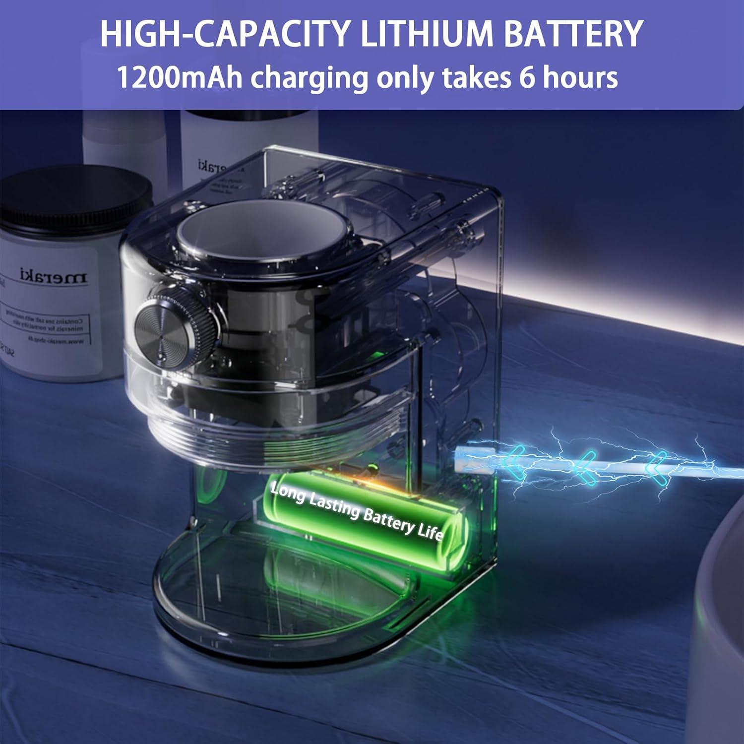 Dispensador Automático de Pasta de Dientes Wekity Negro 357g