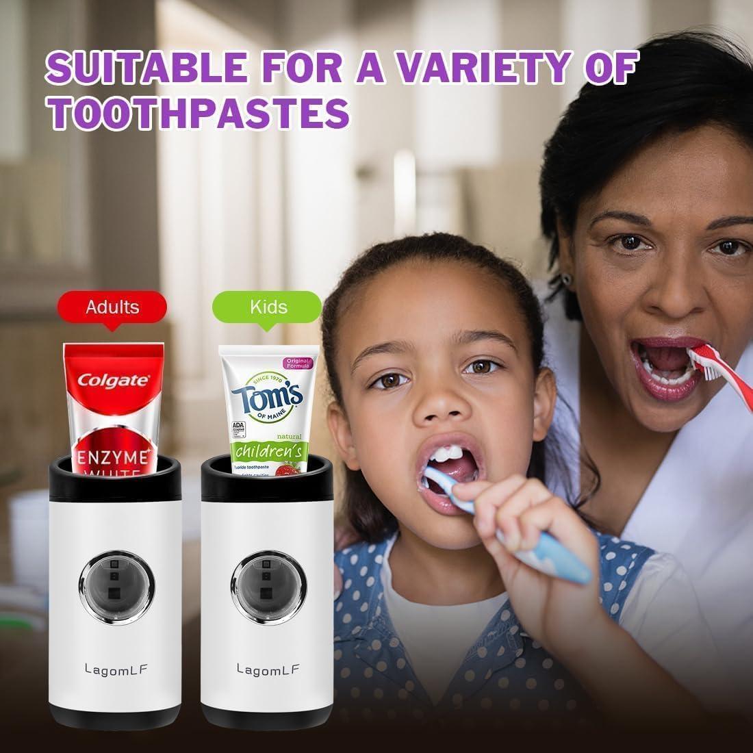 Dispensador Automático de Pasta de Dientes SecWiss TG-03 Blanco