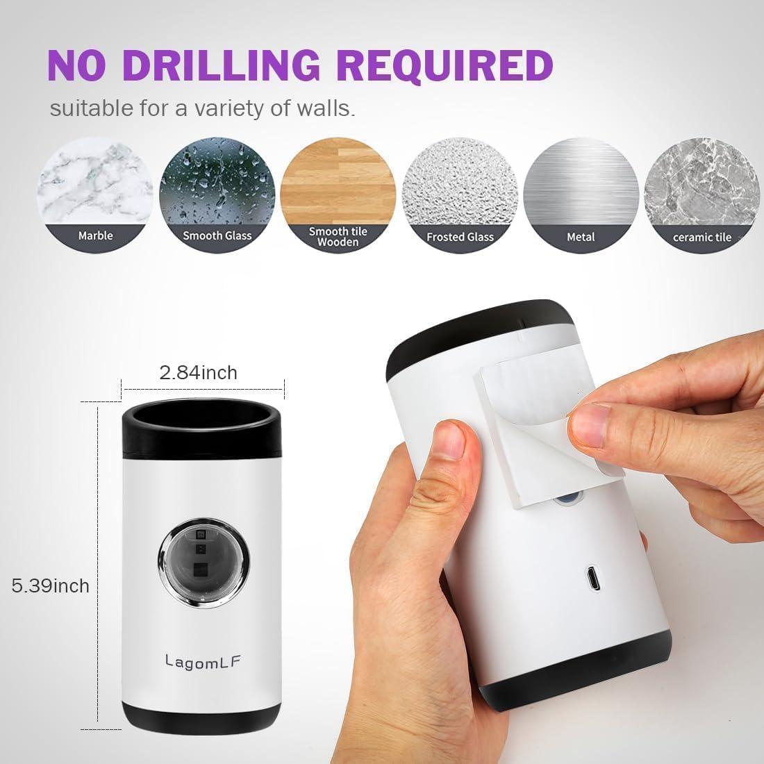 Dispensador Automático de Pasta de Dientes SecWiss TG-03 Blanco