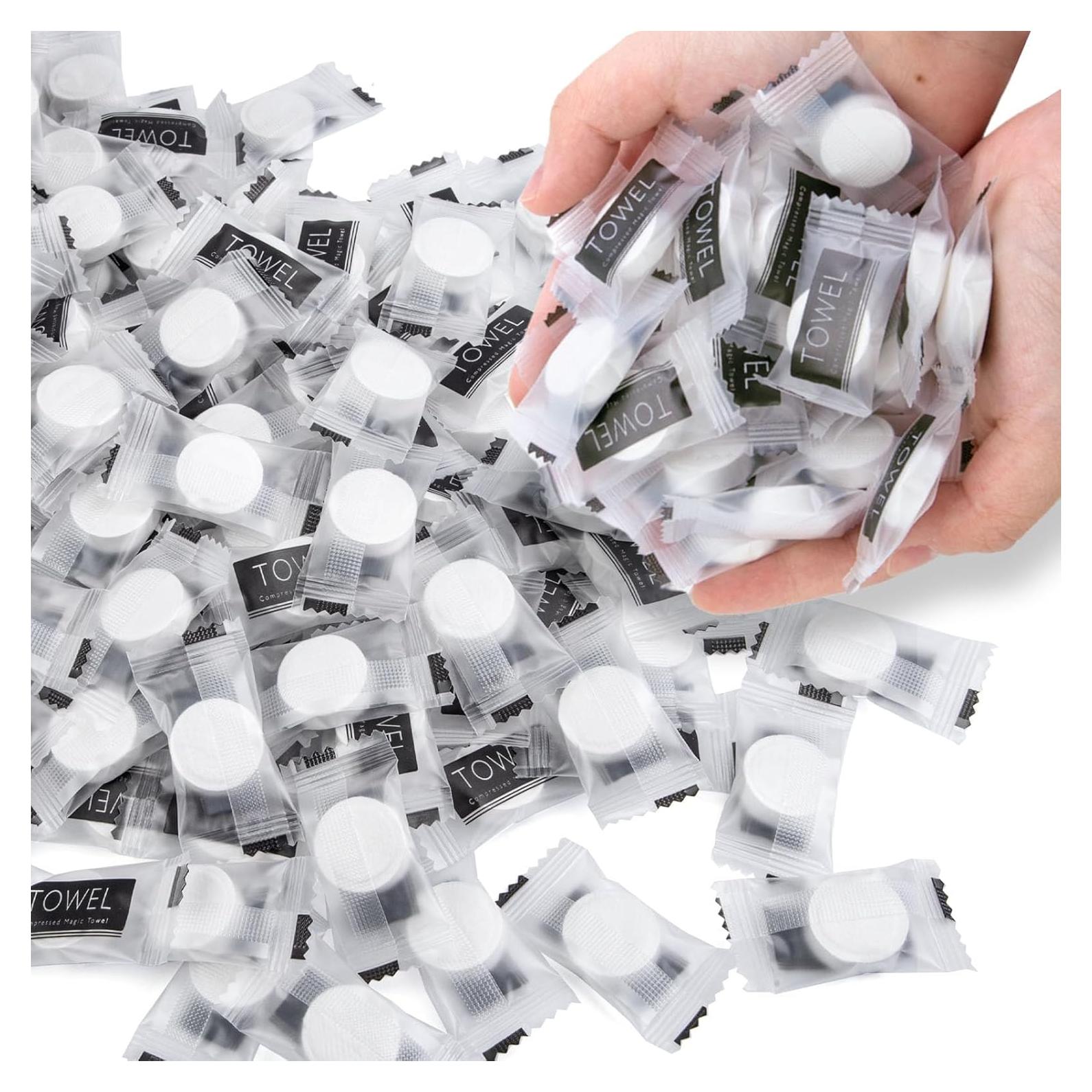 Toallas Comprimidas Desechables MCPINKY 580PCS Portátiles