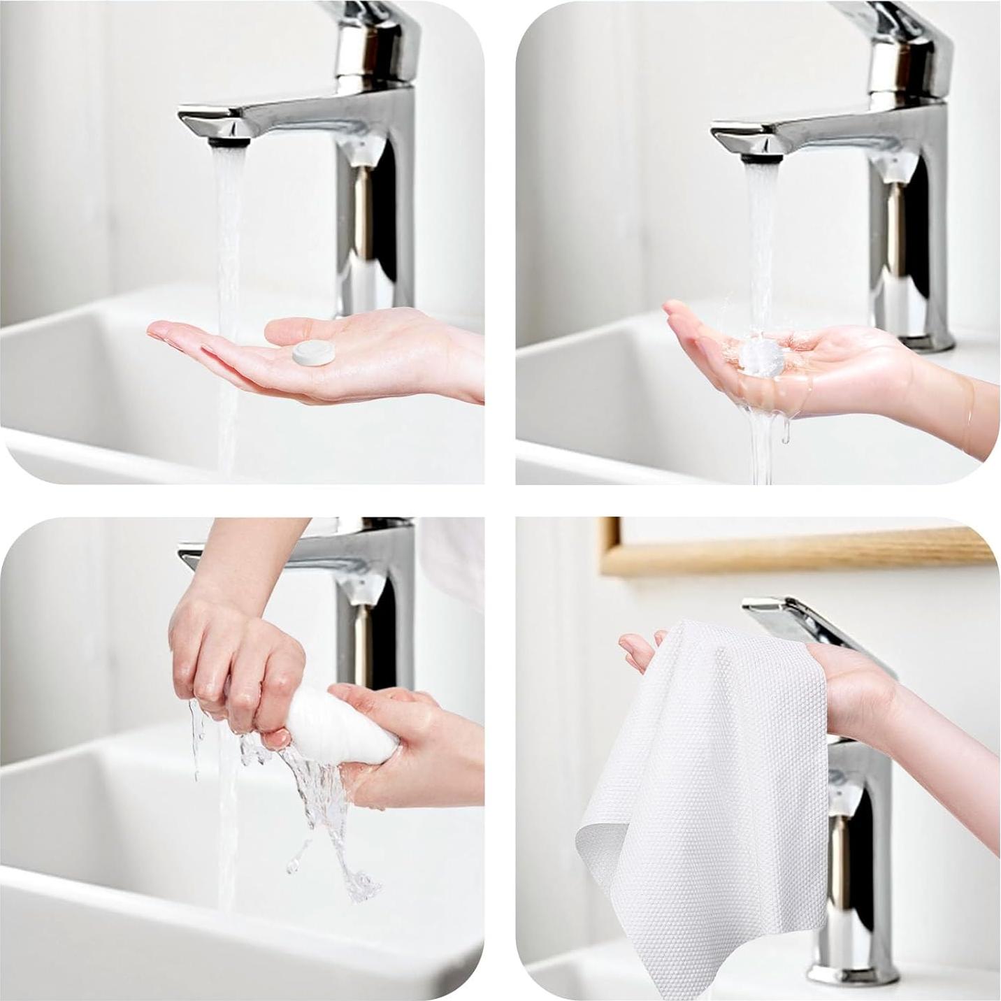 Toallas Comprimidas Desechables MCPINKY 580PCS Portátiles