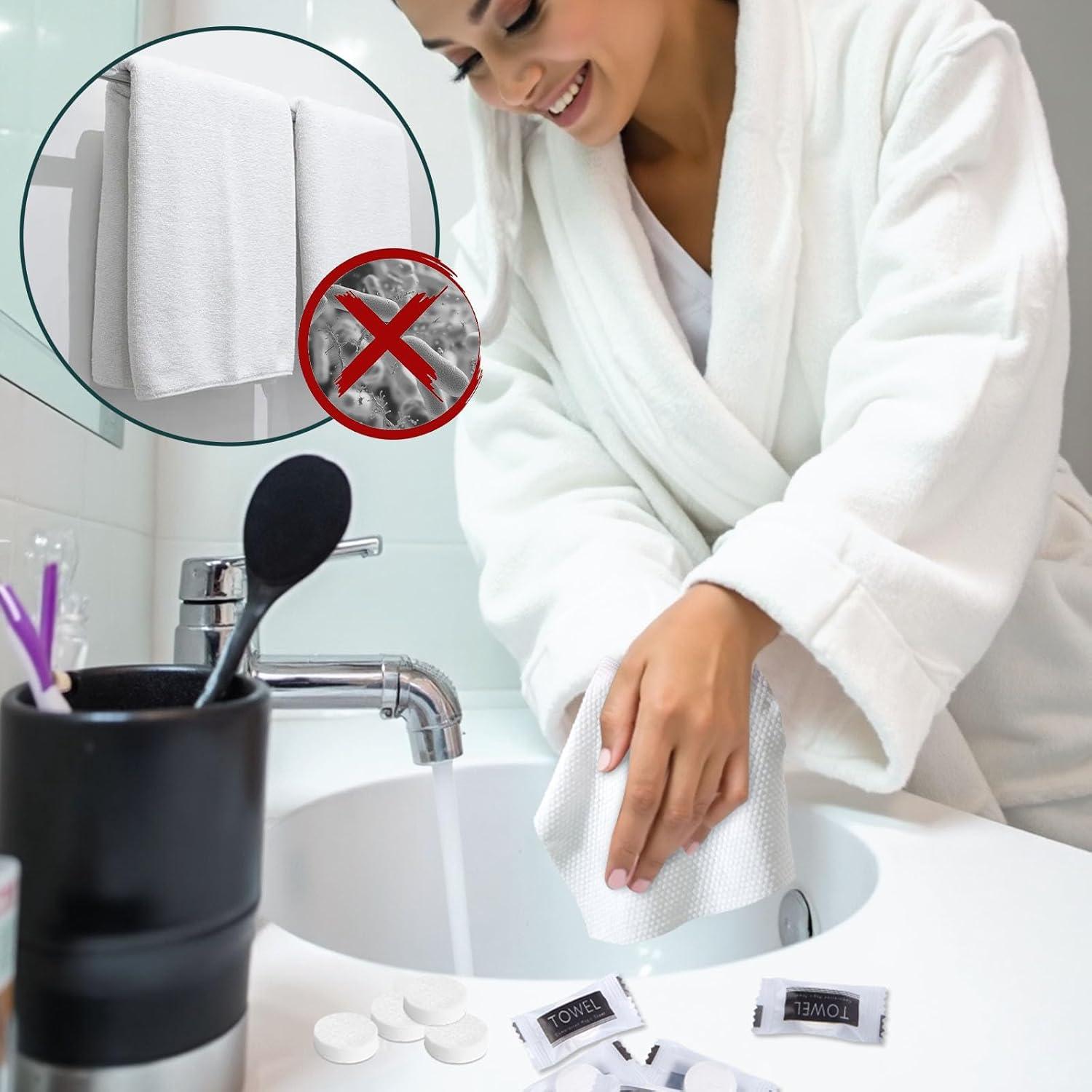 Toallas Comprimidas Desechables MCPINKY 580PCS Portátiles