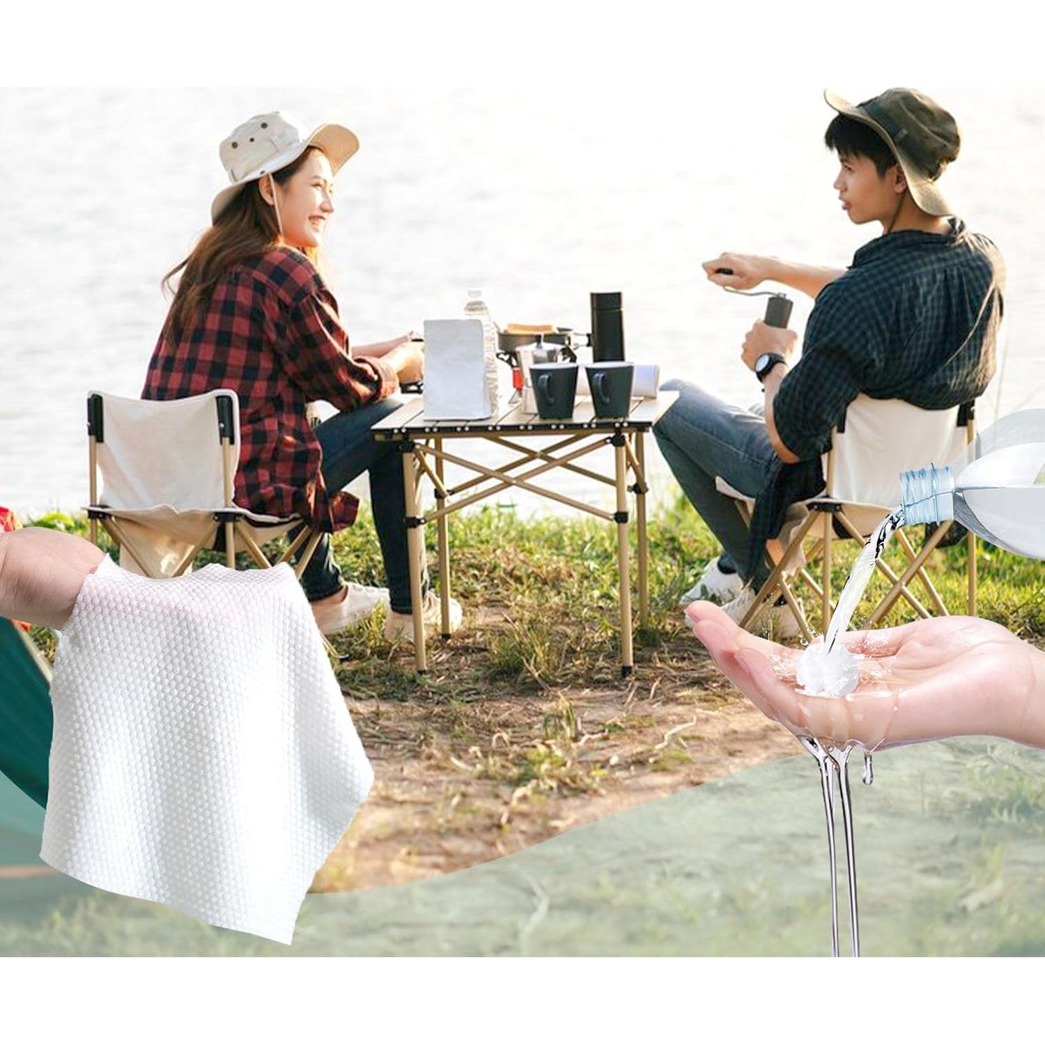 Toallas Comprimidas Desechables MCPINKY 580PCS Portátiles