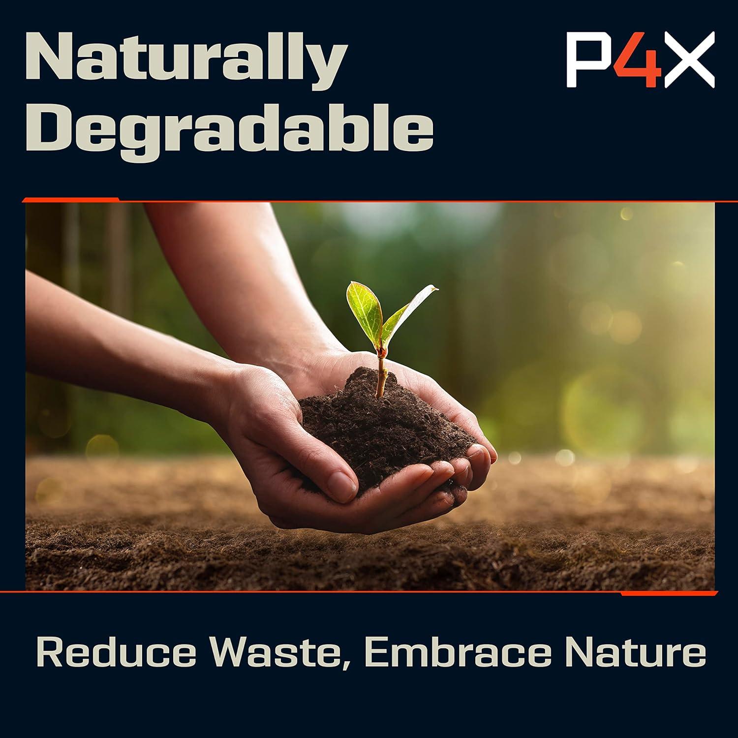 Toallas Comprimidas de Bambú PREPARED4X - 500 Unidades para Camping