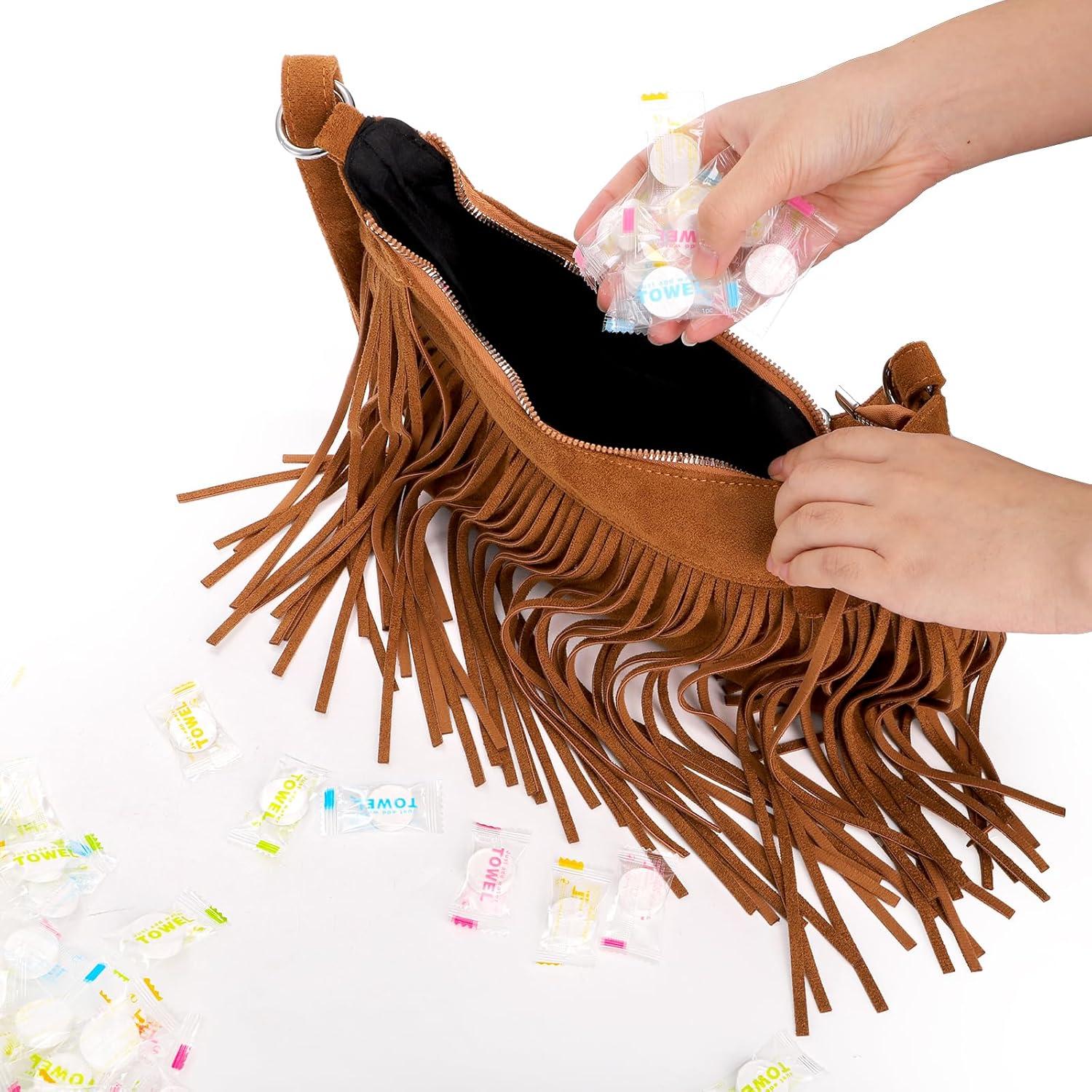 200 Toallas Comprimidas de Algodón Covzoe - Higiénicas y Suaves