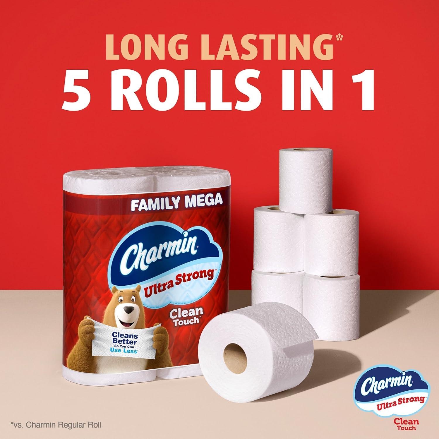 Papel Higiénico Charmin Ultra Strong Mega Familia 24 Rollos