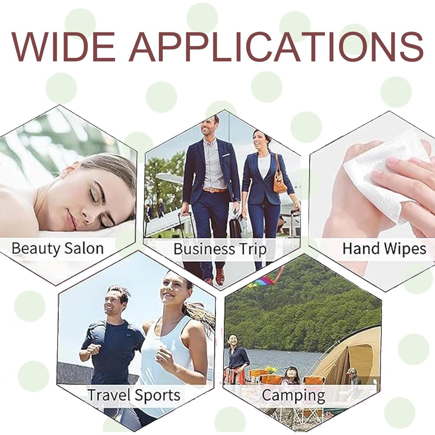 Toallas Comprimidas Desechables Coldpa 150PCS 20x20cm