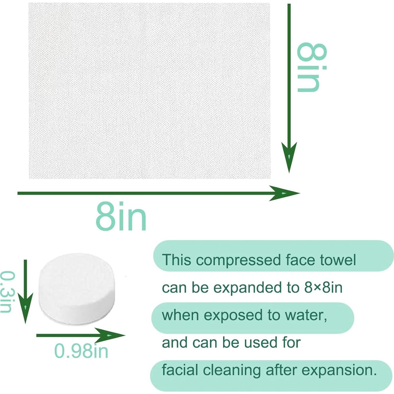 Toallas Comprimidas Desechables Coldpa 150PCS 20x20cm