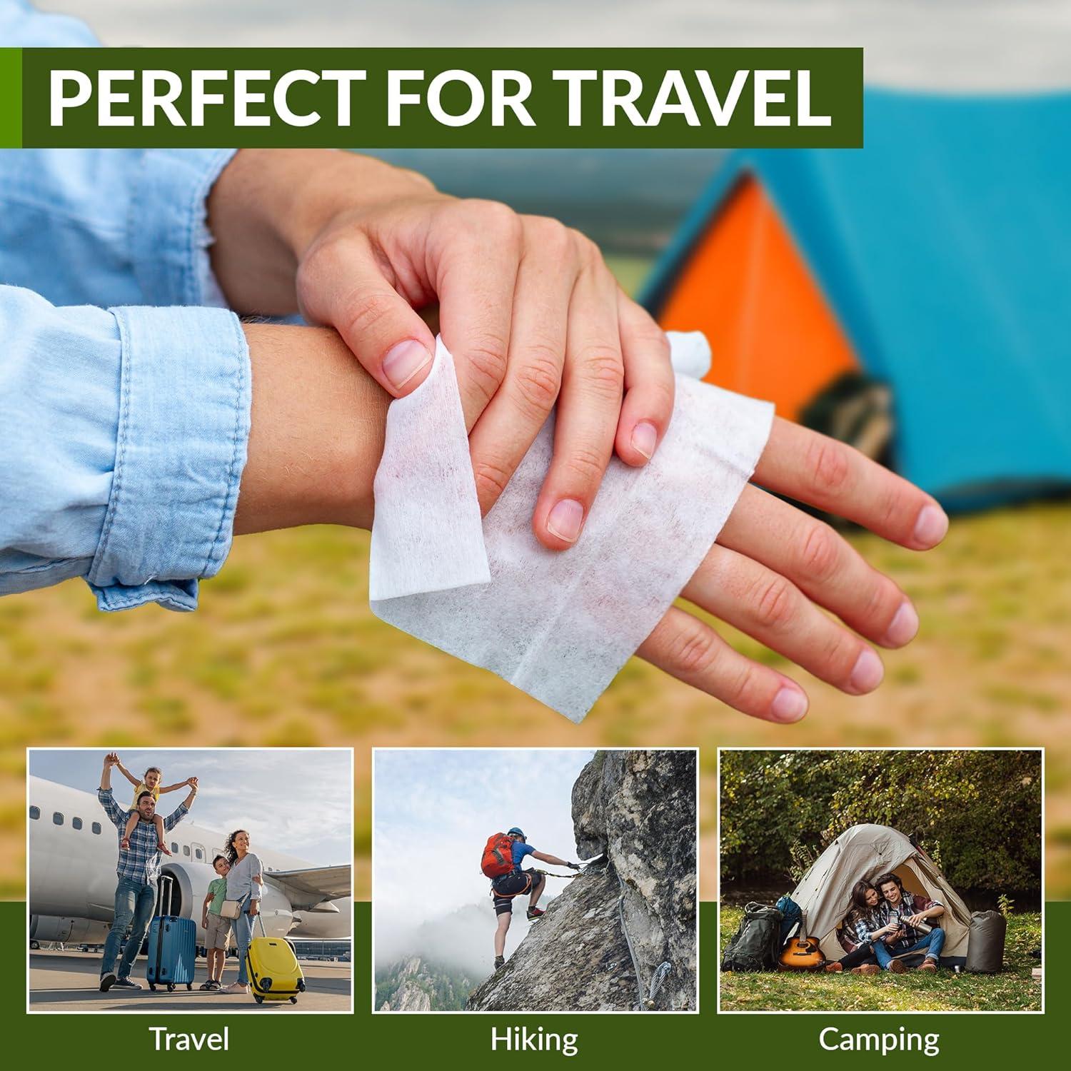 Tabletas de Toalla Comprimida Ecológicas - 50 Unidades 20x23 cm