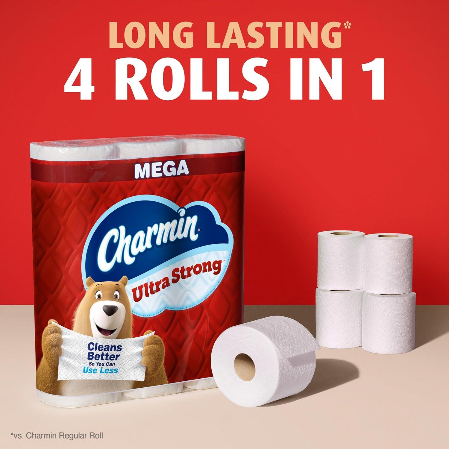 Papel Higiénico Charmin Ultra Strong 6 Mega Rollos 220 Hojas