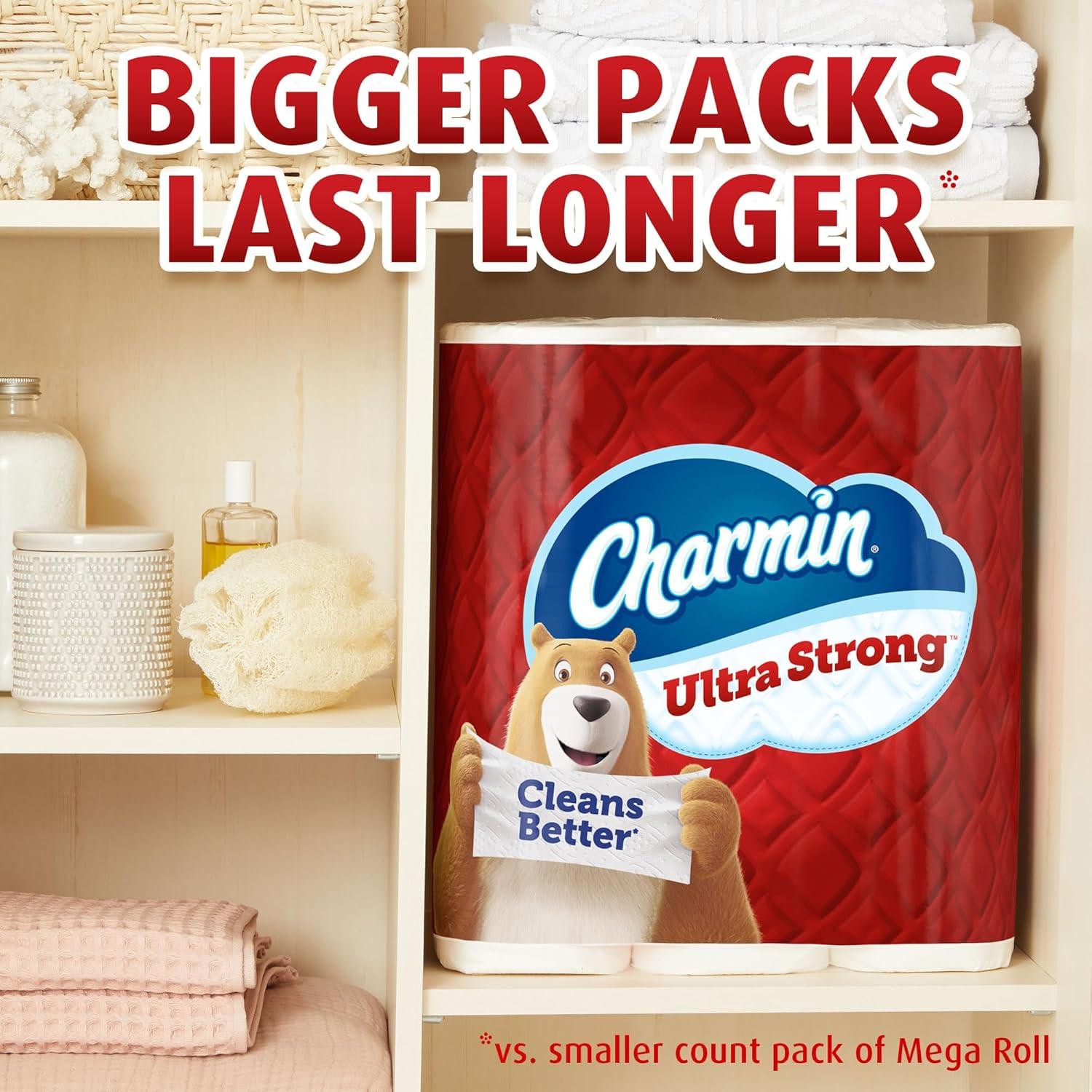 Papel Higiénico Charmin Ultra Strong 6 Mega Rollos 220 Hojas