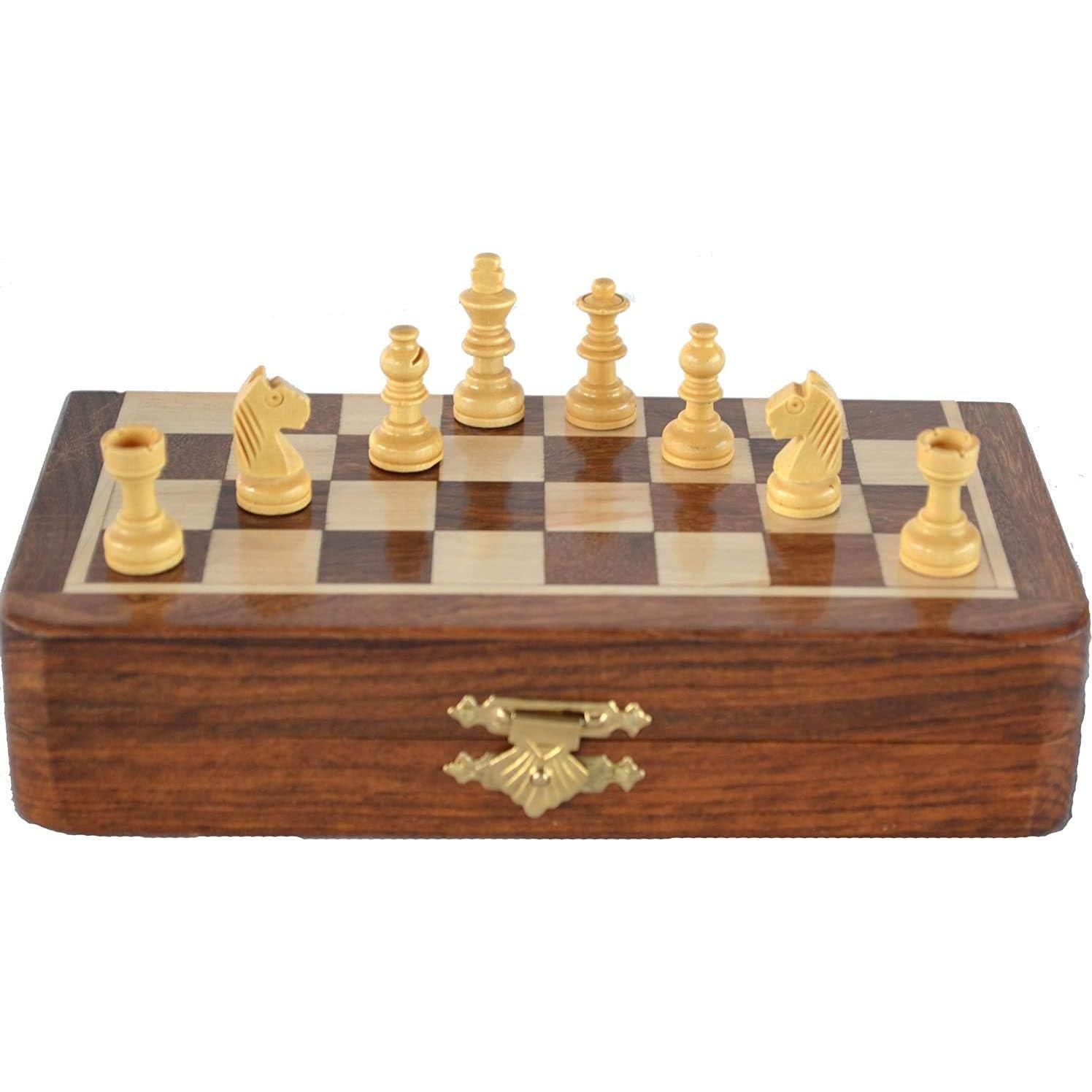 Juego de Ajedrez de Viaje Magnético ChessBazar 18x18 cm