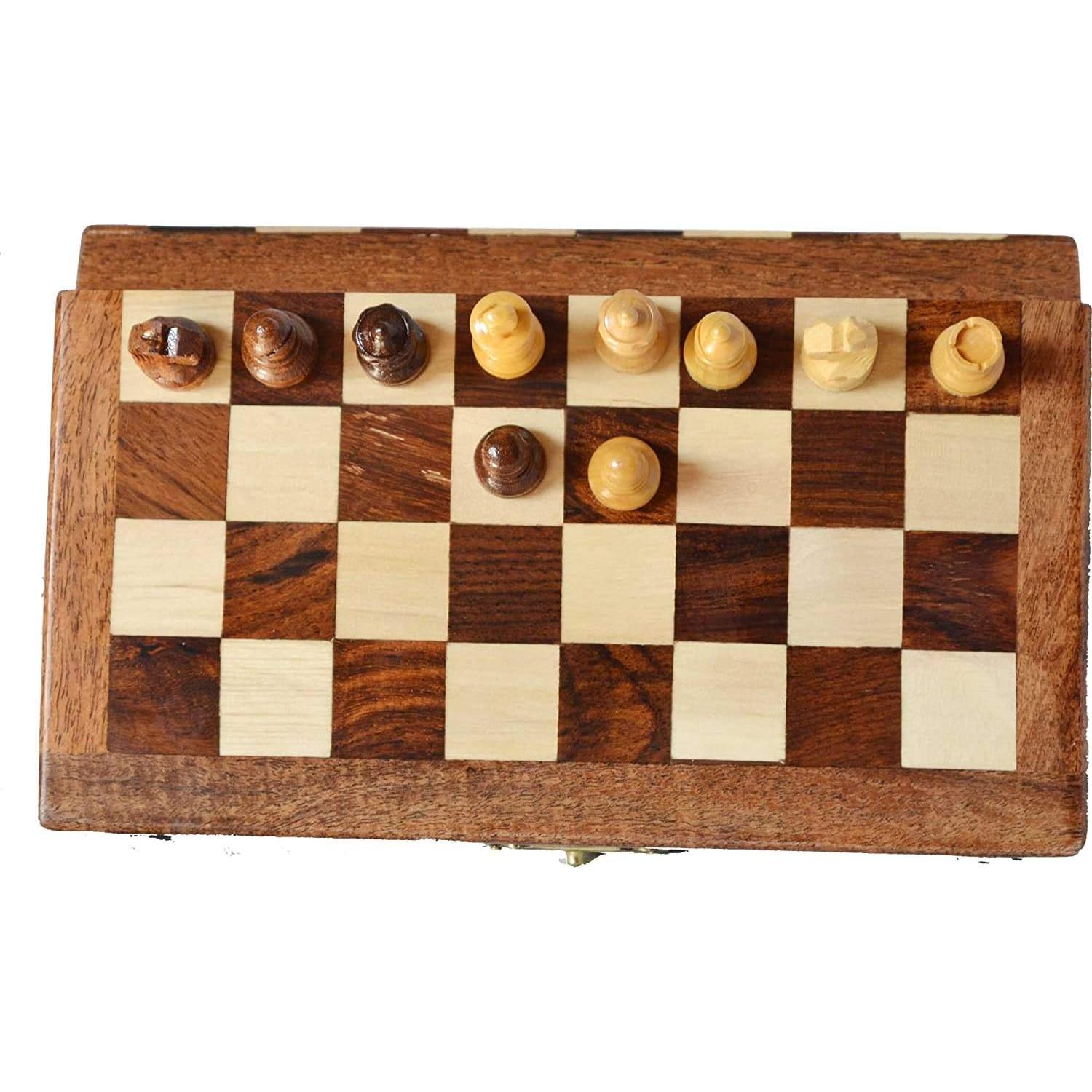 Juego de Ajedrez de Viaje Magnético ChessBazar 18x18 cm