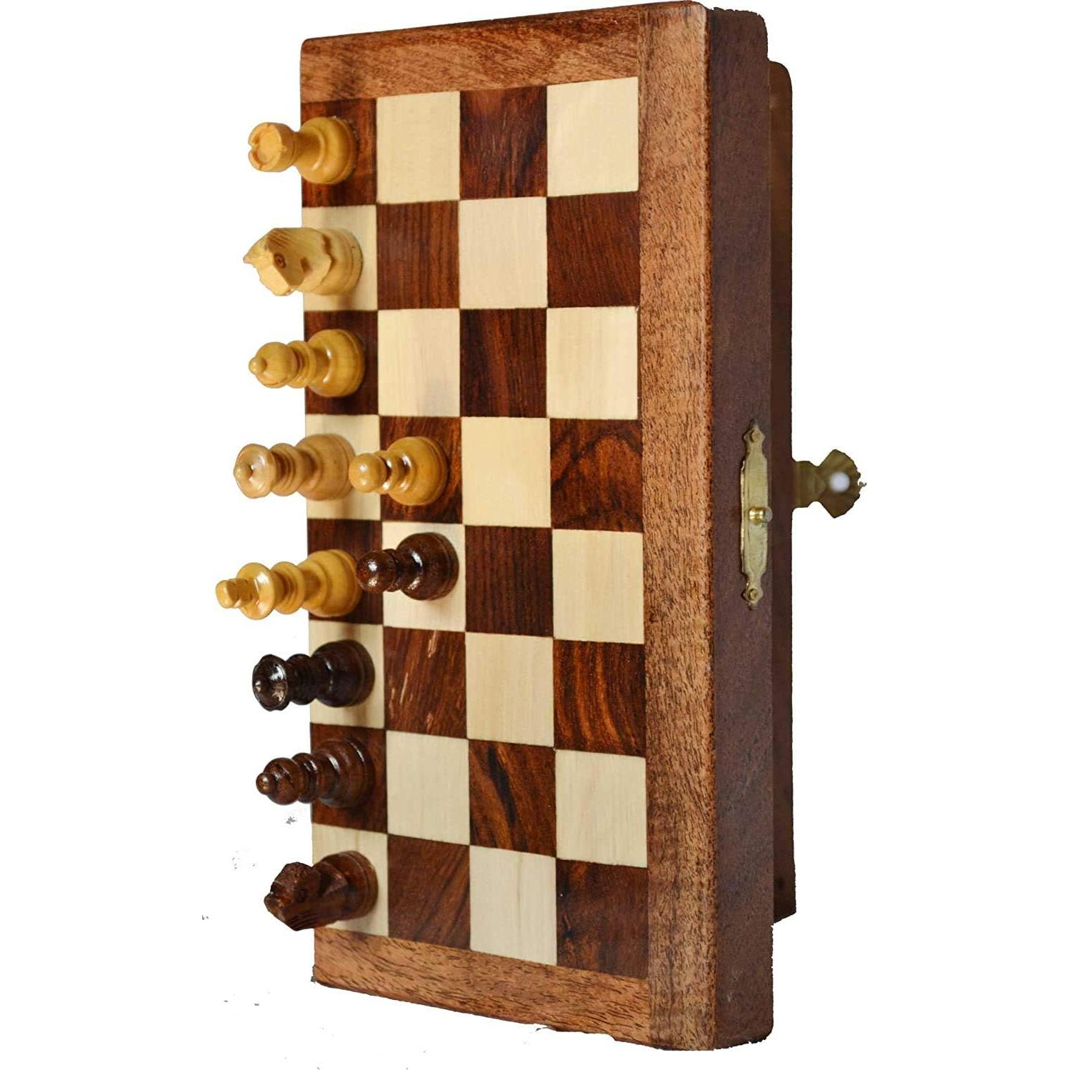 Juego de Ajedrez de Viaje Magnético ChessBazar 18x18 cm