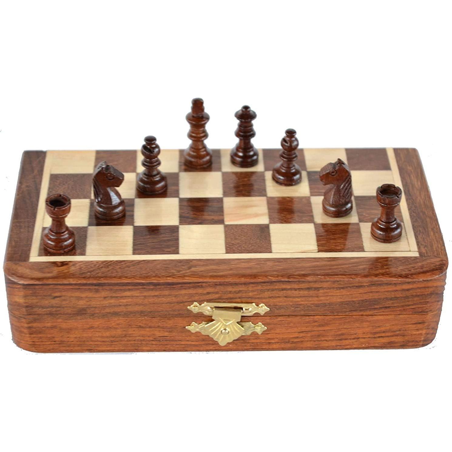 Juego de Ajedrez de Viaje Magnético ChessBazar 18x18 cm
