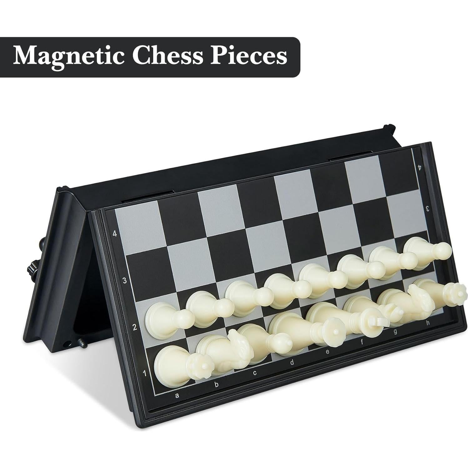 Mini Juego de Ajedrez Magnético Plegable GE001 13 cm Portátil