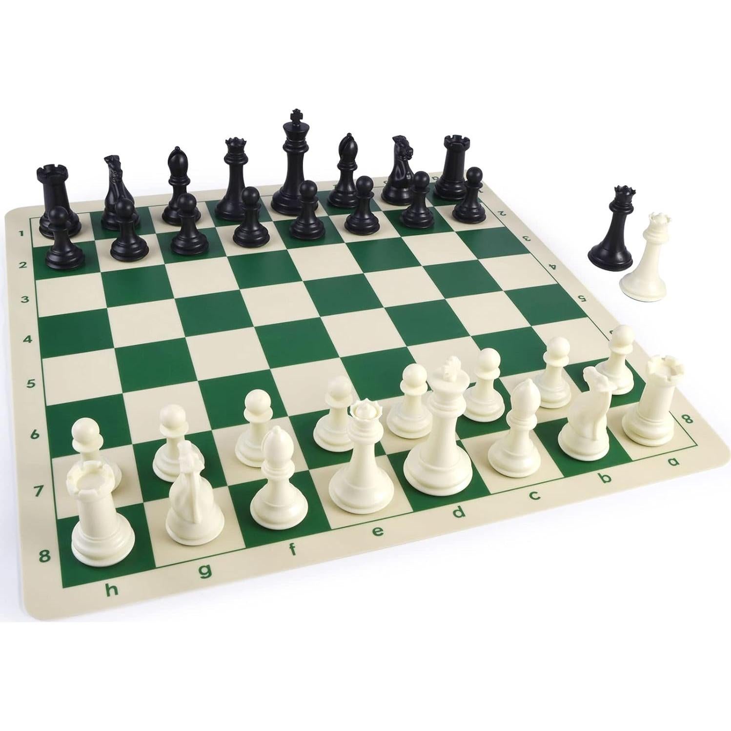 Juego de Ajedrez Plegable OUMODA 50.8 cm con Piezas Pesadas