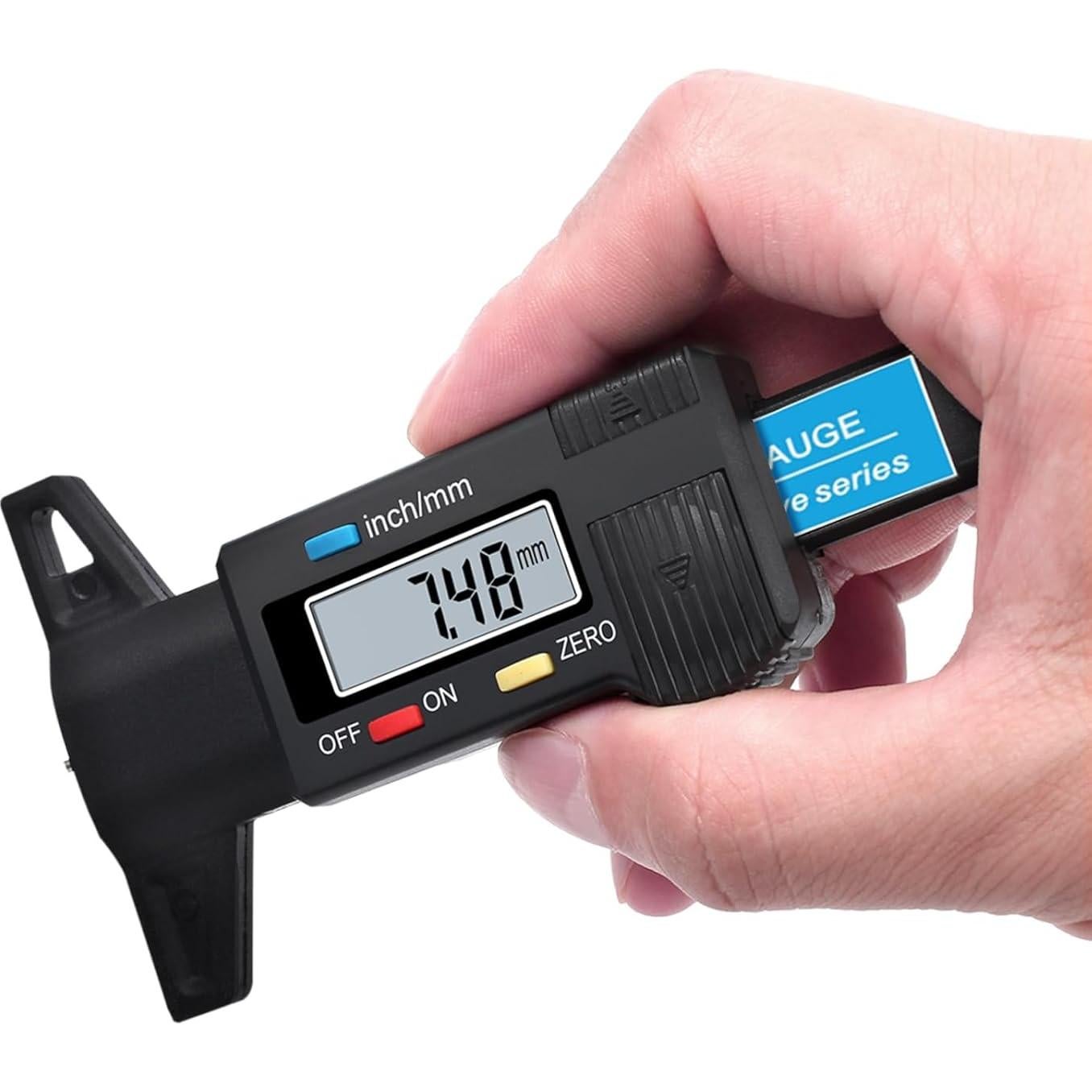 Calibrador Digital de Profundidad de Banda de Rodadura ALLmeter 0-25.4mm