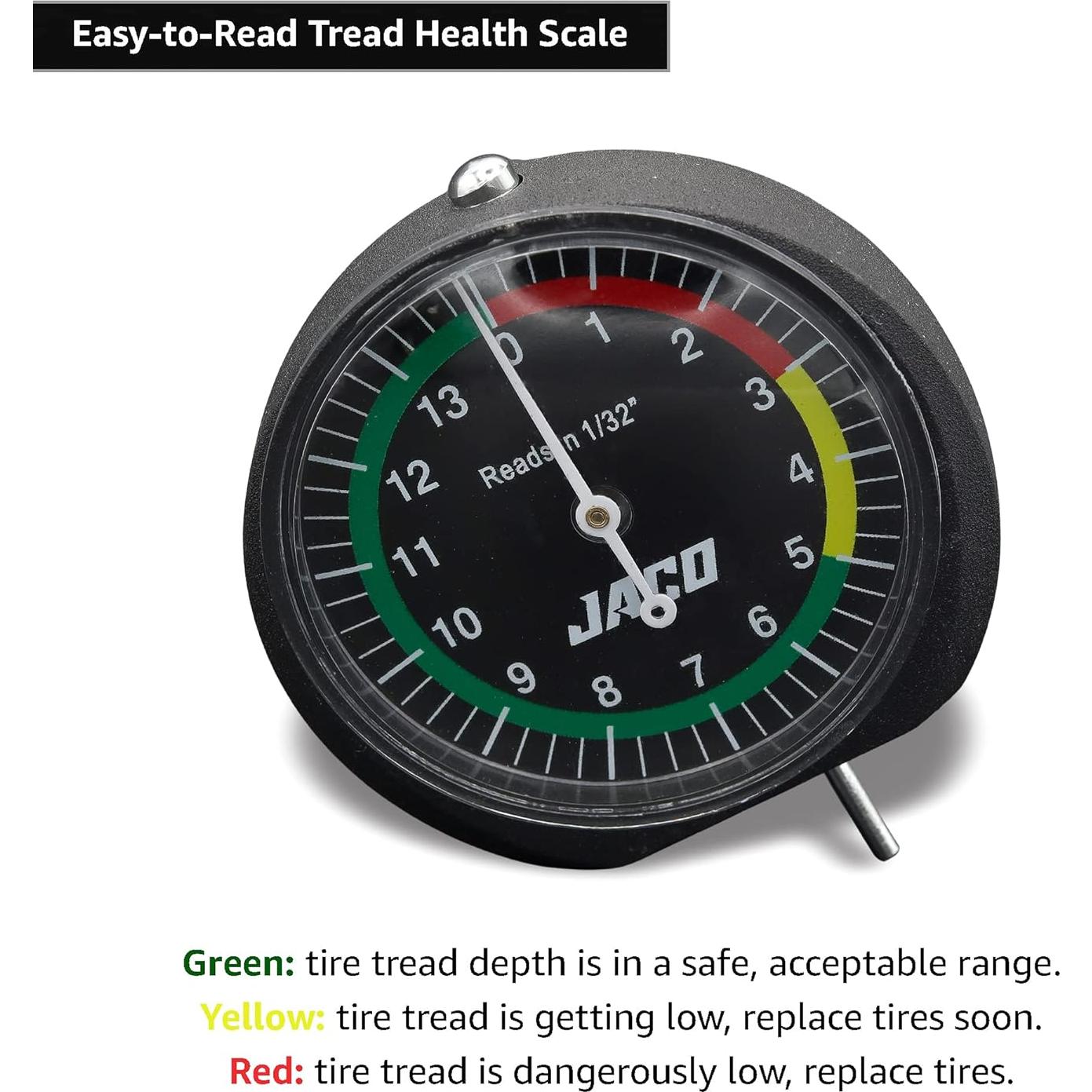 Medidor de Profundidad de Banda de Rodadura JACO TreadPro