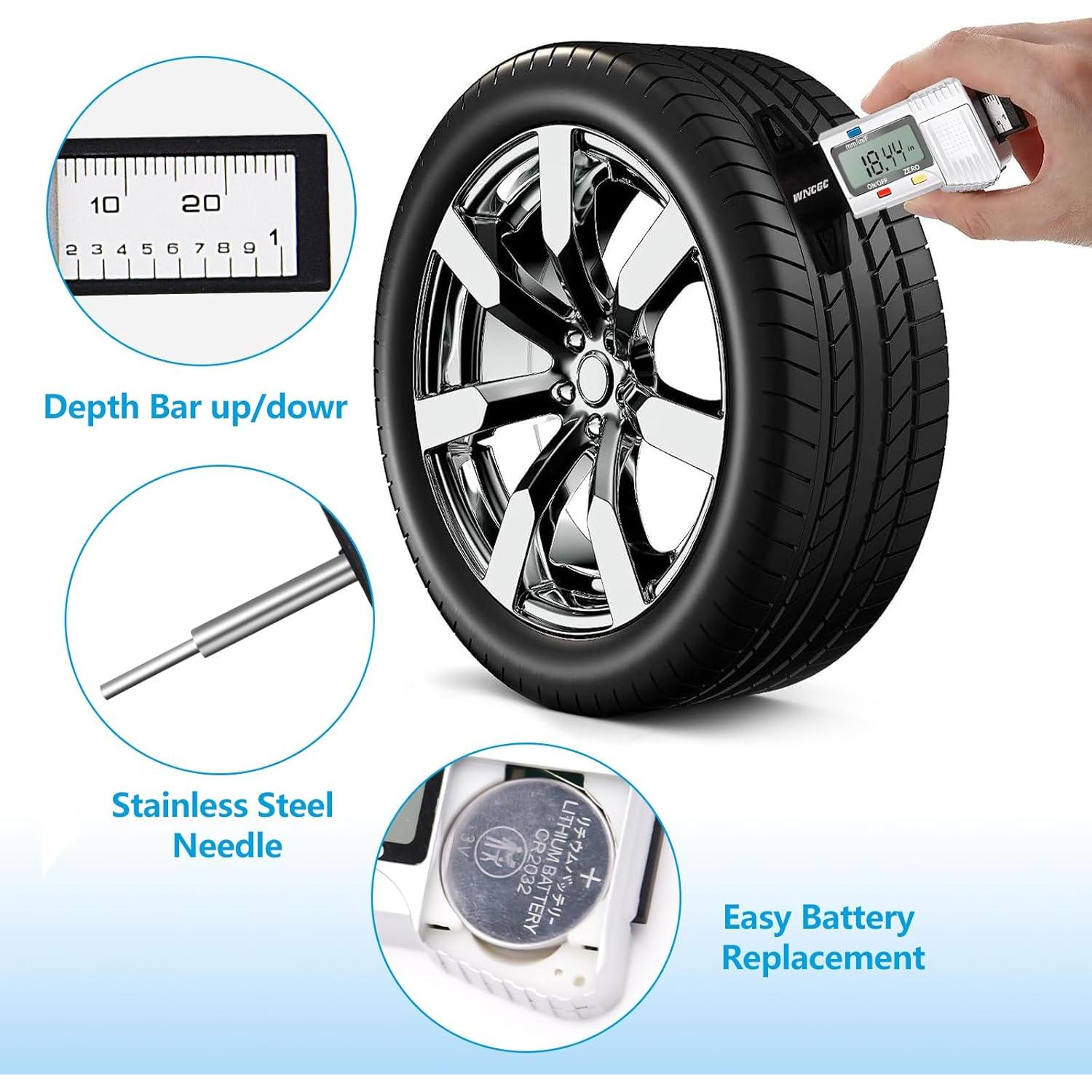 Medidor Digital de Profundidad de Neumáticos WNCGC GL-1707
