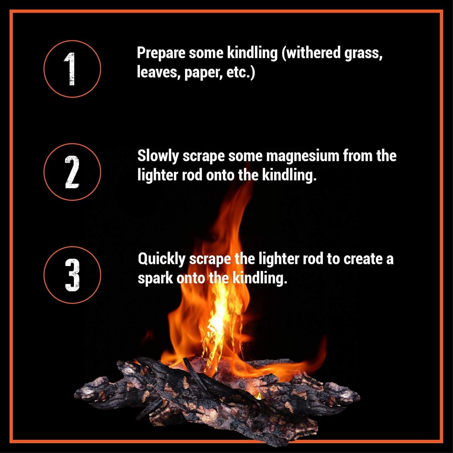 Conjunto Táctico West Lake - 2 Varillas Ferrocerio 1.27cm x 12.7cm